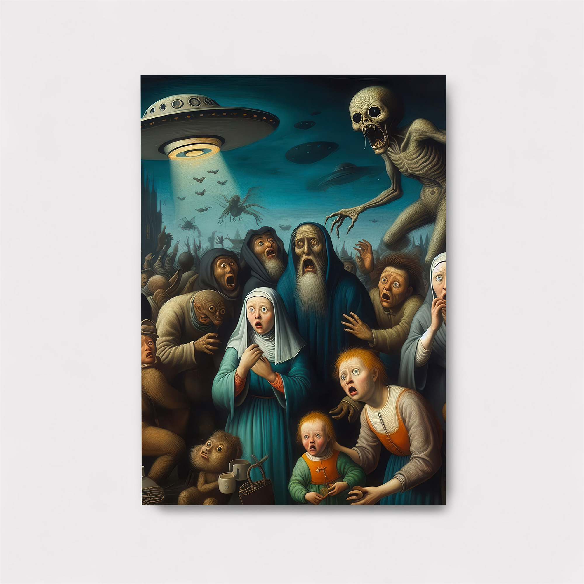 Alien Apocalypse Safe Wall Magnetic / M