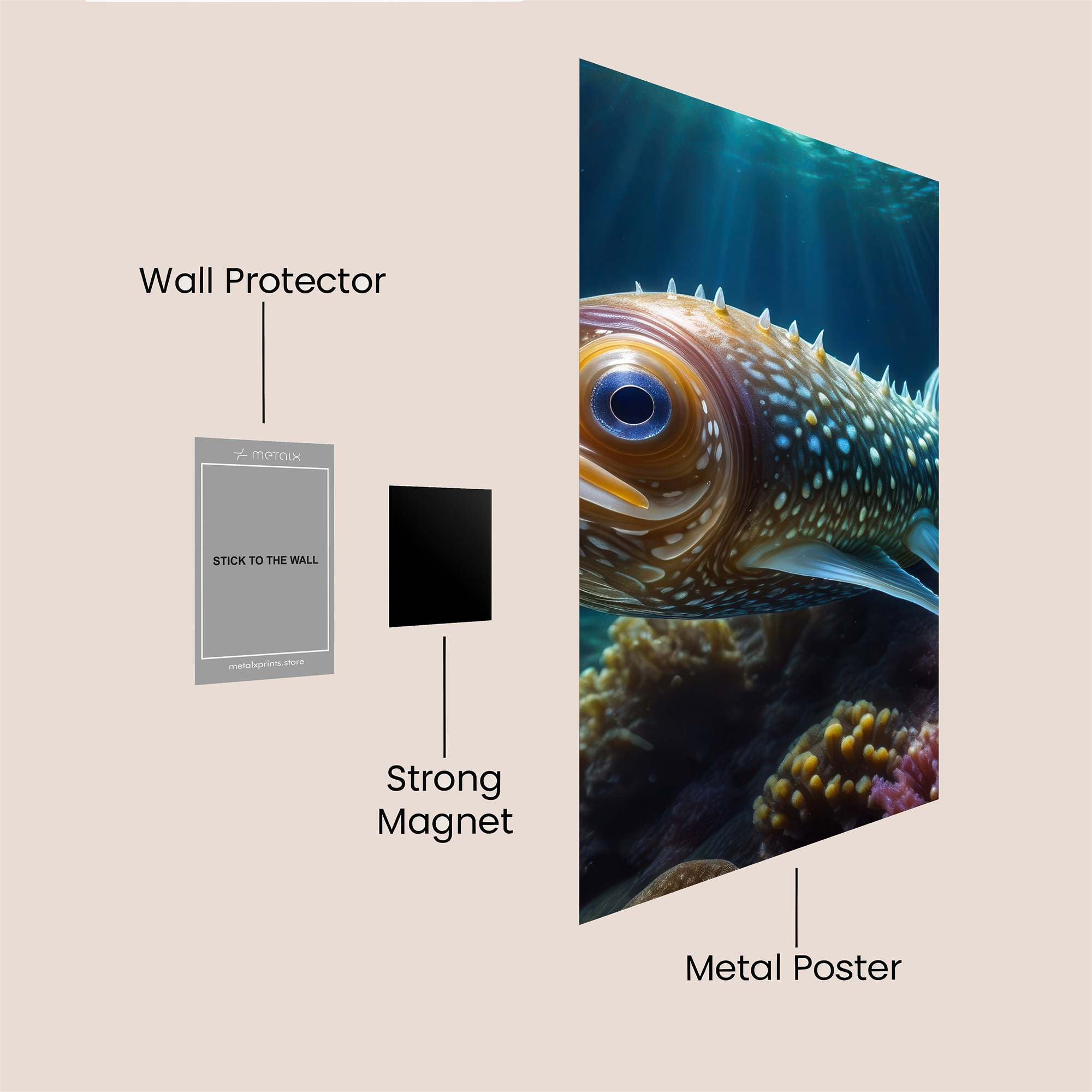 Puffer Serenity Safe Wall Magnetic / M