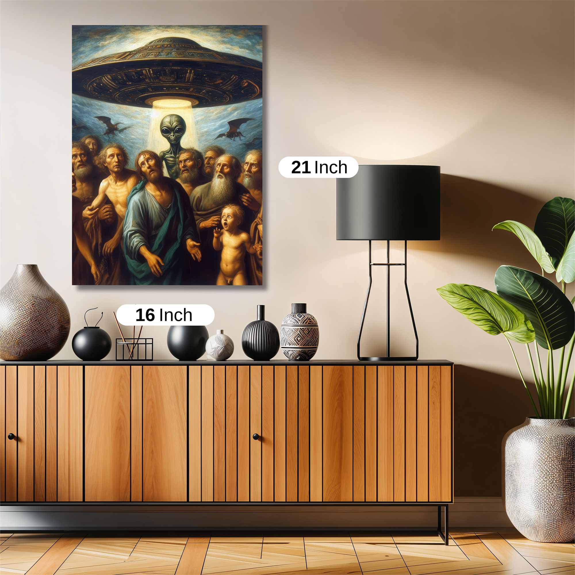 Alien Ascension Safe Wall Magnetic / M