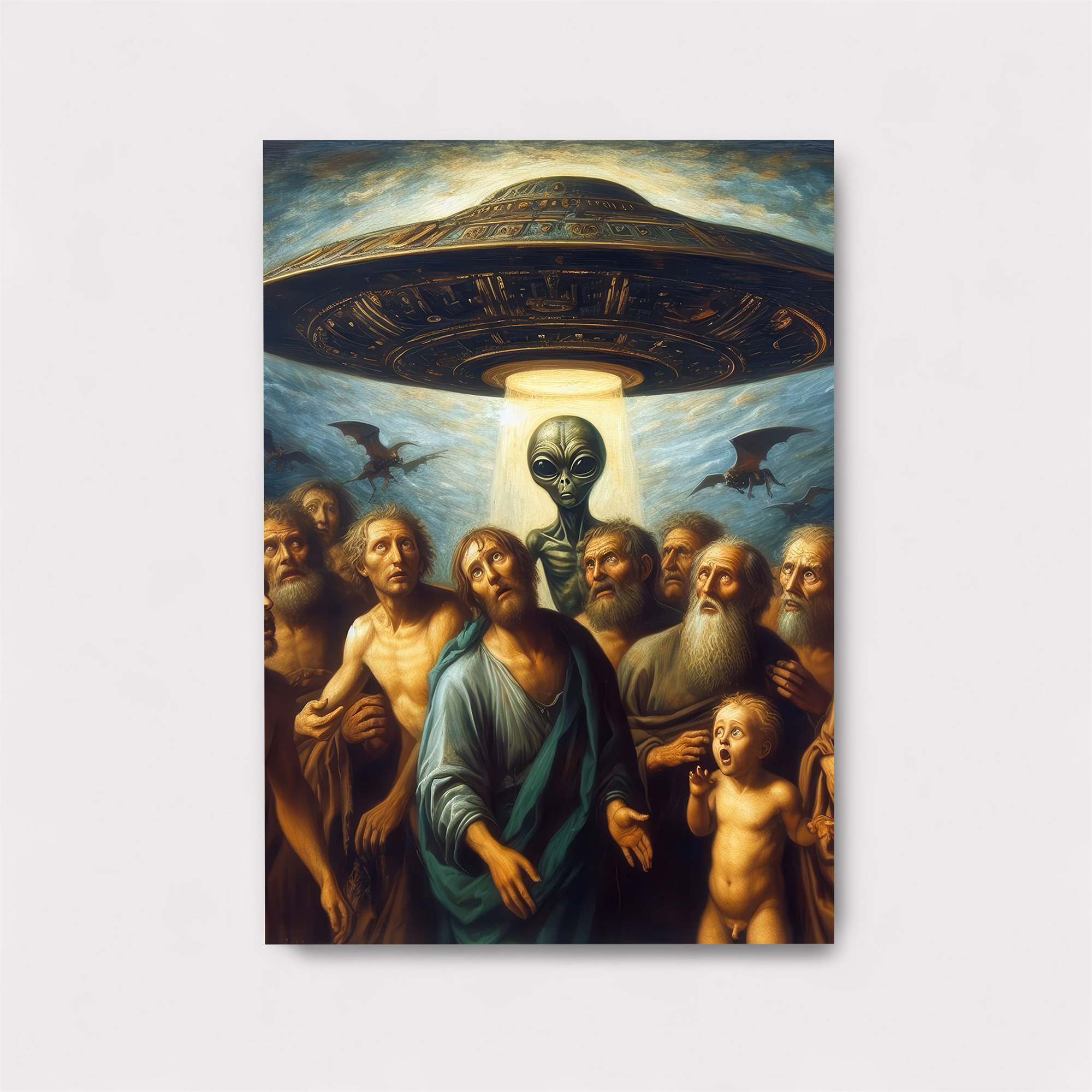 Alien Ascension Safe Wall Magnetic / M