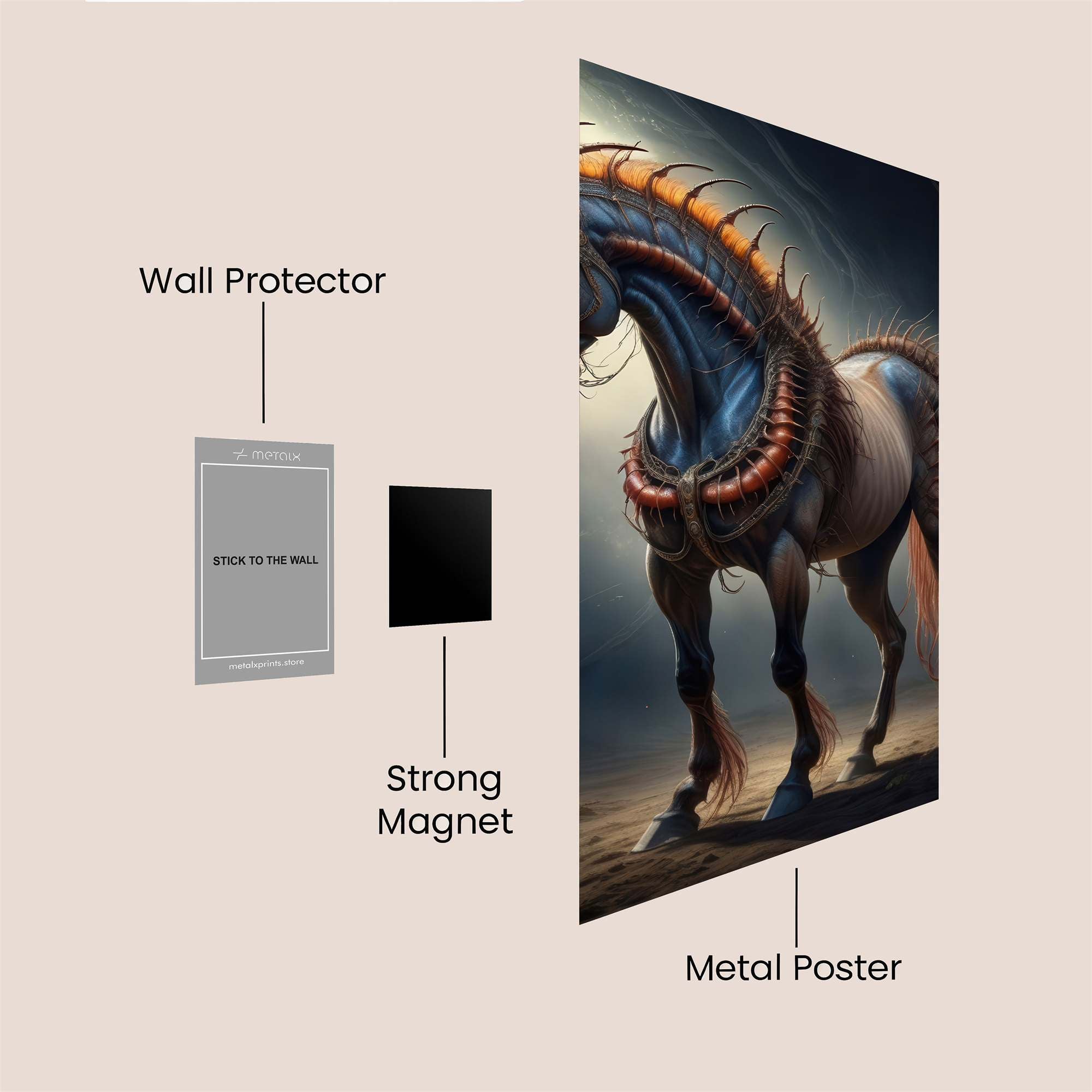 Unicorn Sinister Safe Wall Magnetic / M