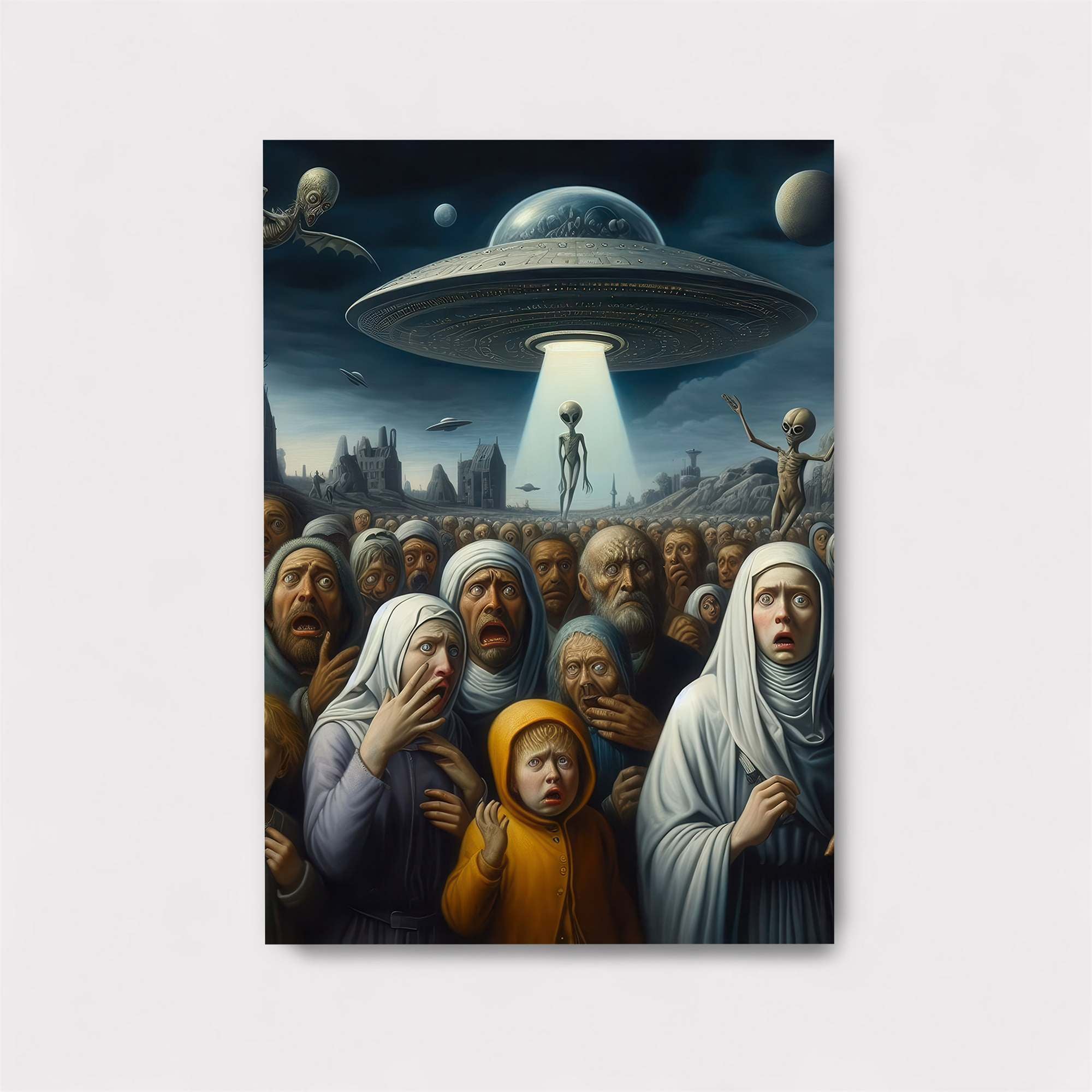 Alien Arrival Safe Wall Magnetic / M