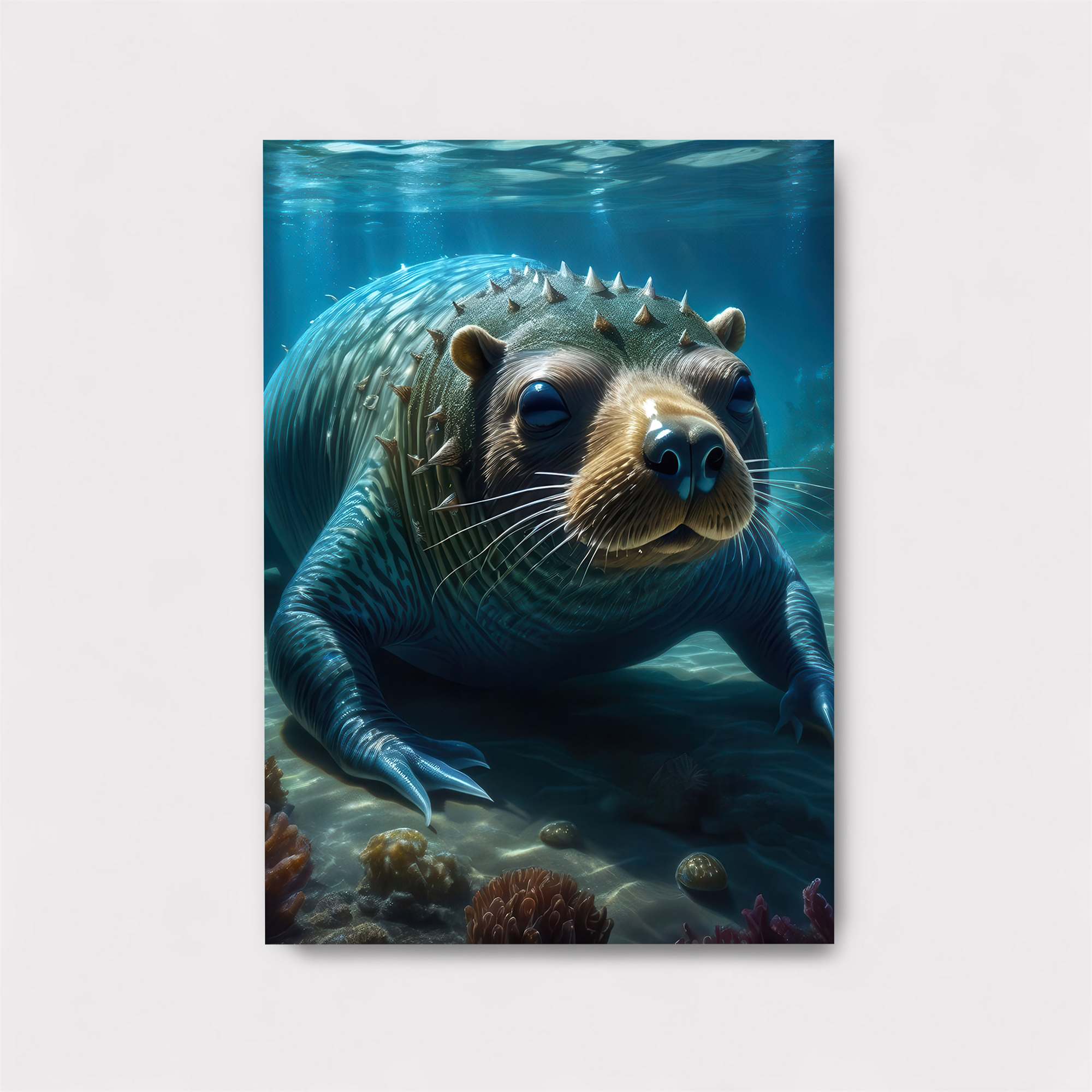 Spiky Serenity Safe Wall Magnetic / M