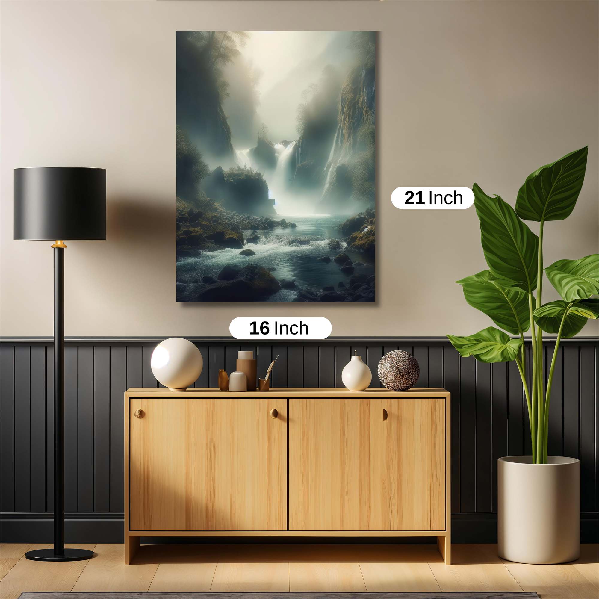 Mystic Cascade Safe Wall Magnetic / M