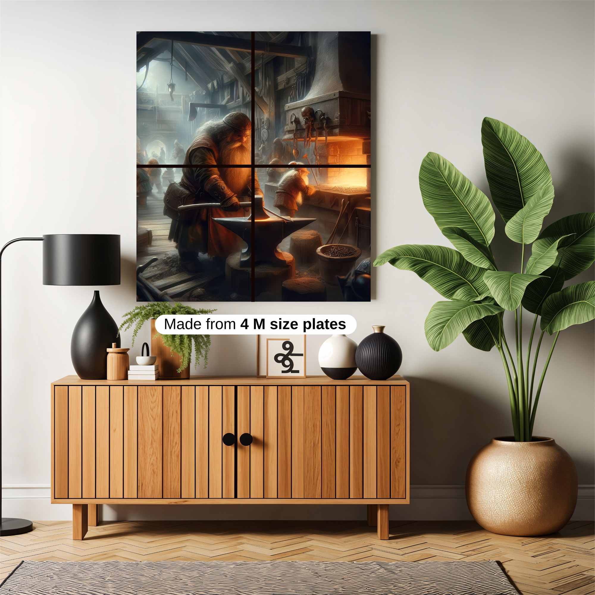 Dwarven Forge Safe Wall Magnetic / M