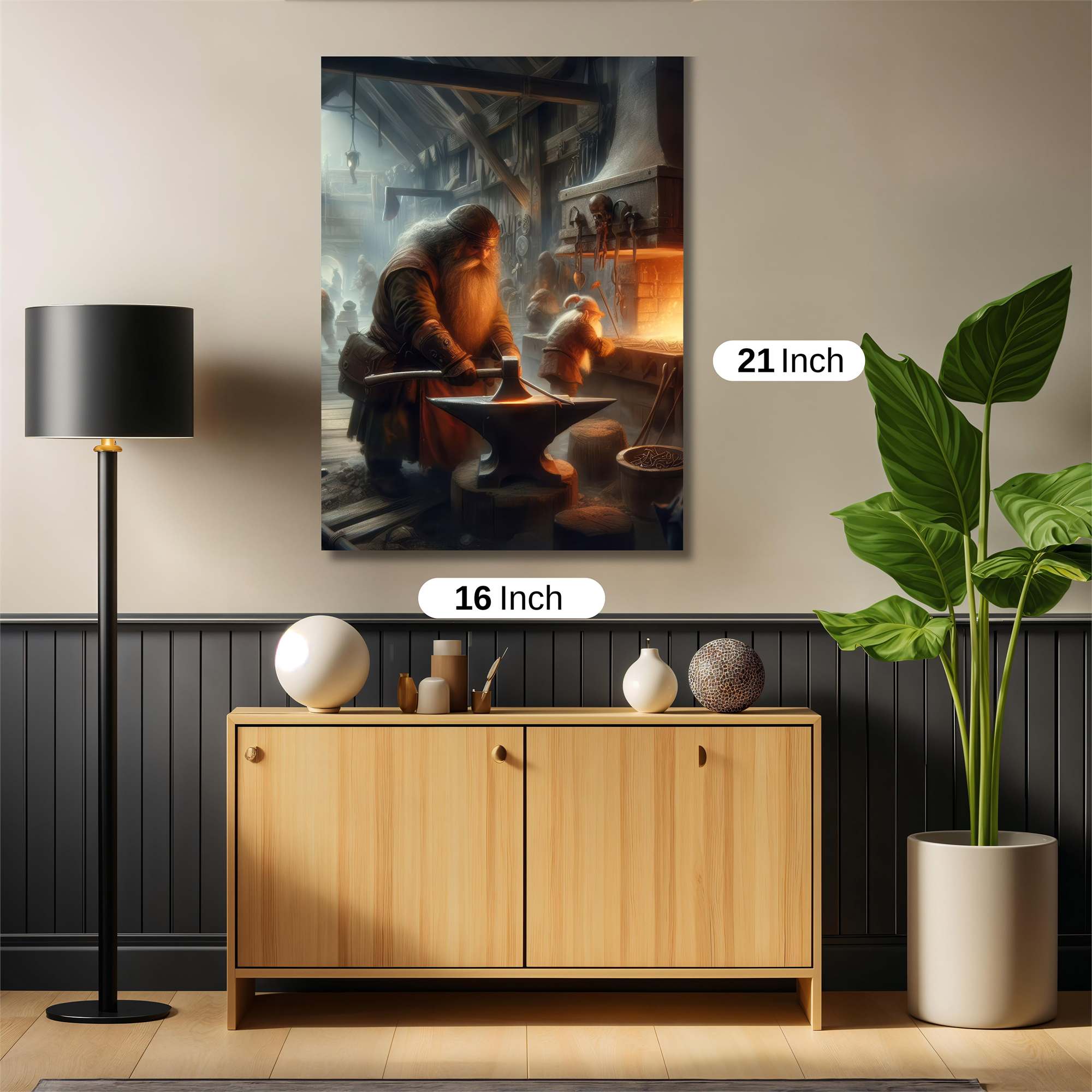 Dwarven Forge Safe Wall Magnetic / M