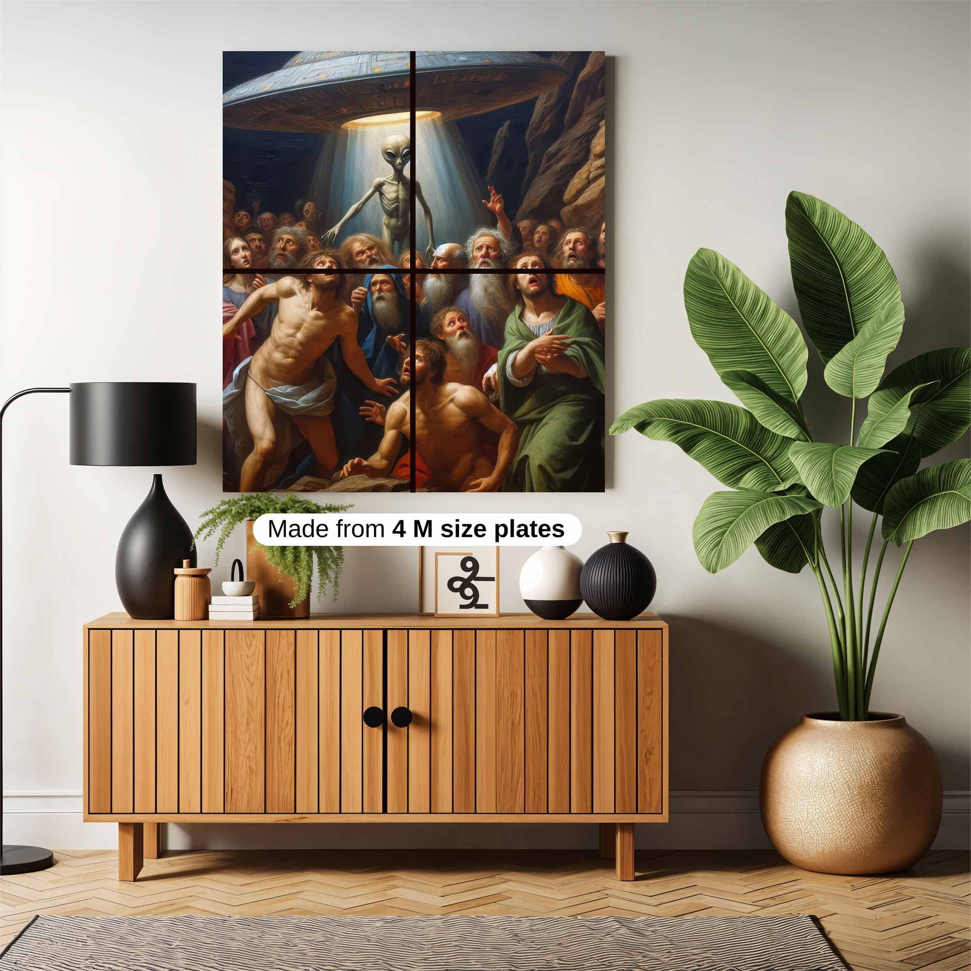 Alien Ascension Safe Wall Magnetic / M