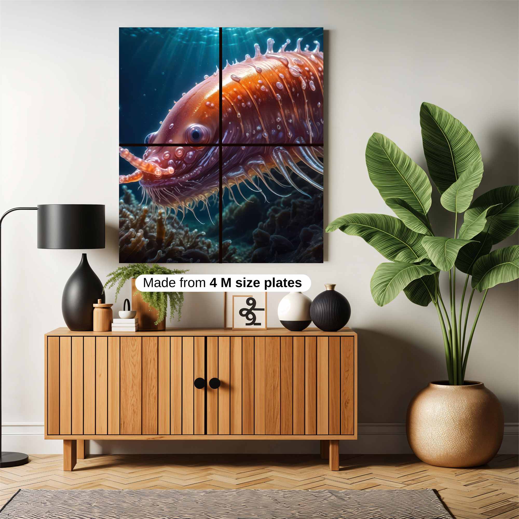 Alien Eel Safe Wall Magnetic / M