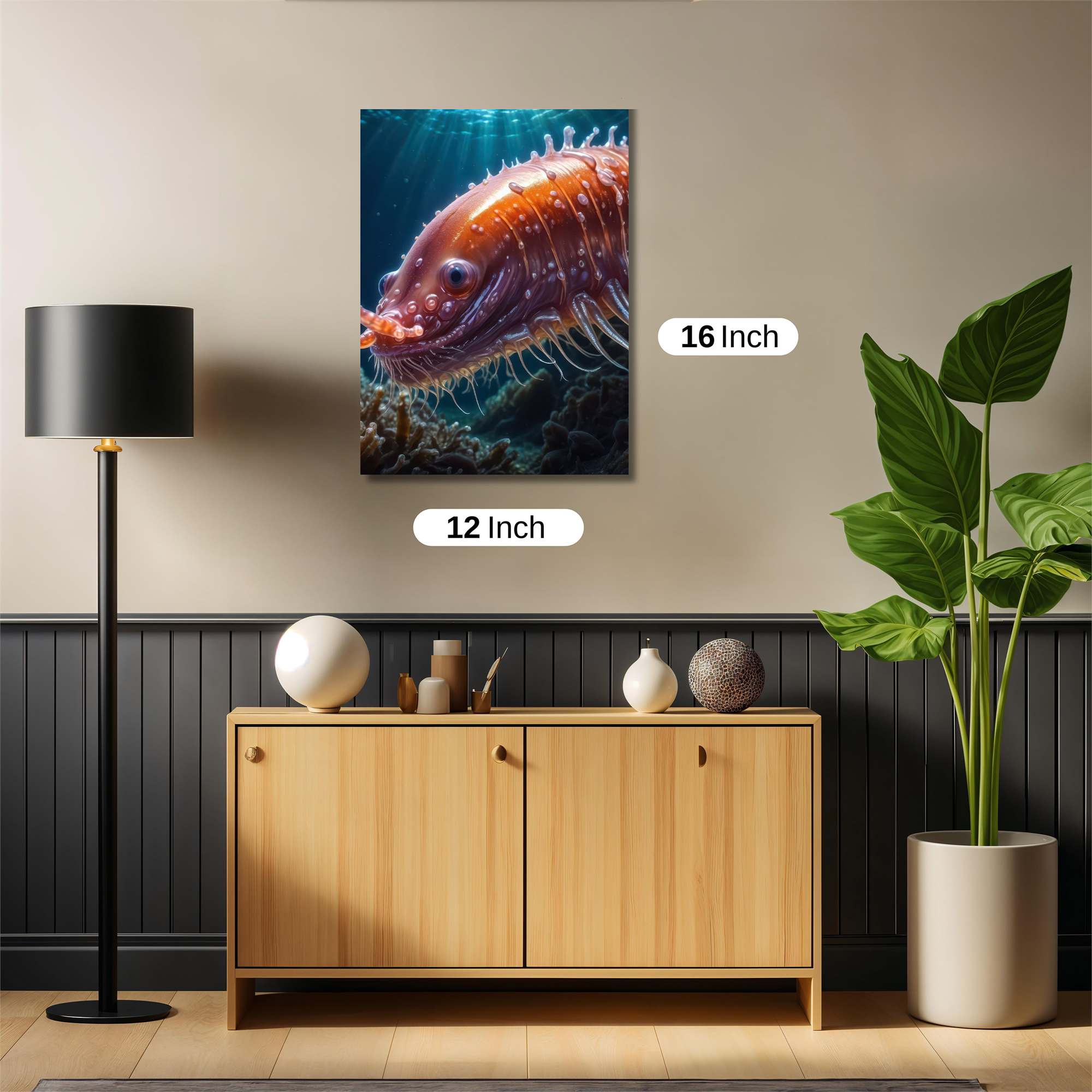 Alien Eel Safe Wall Magnetic / M