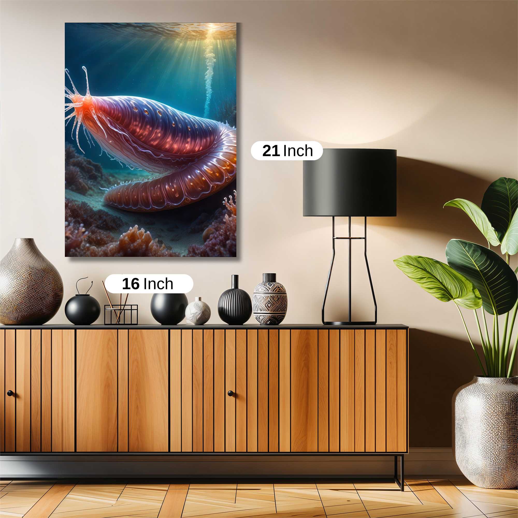 Glowing Worm Safe Wall Magnetic / M