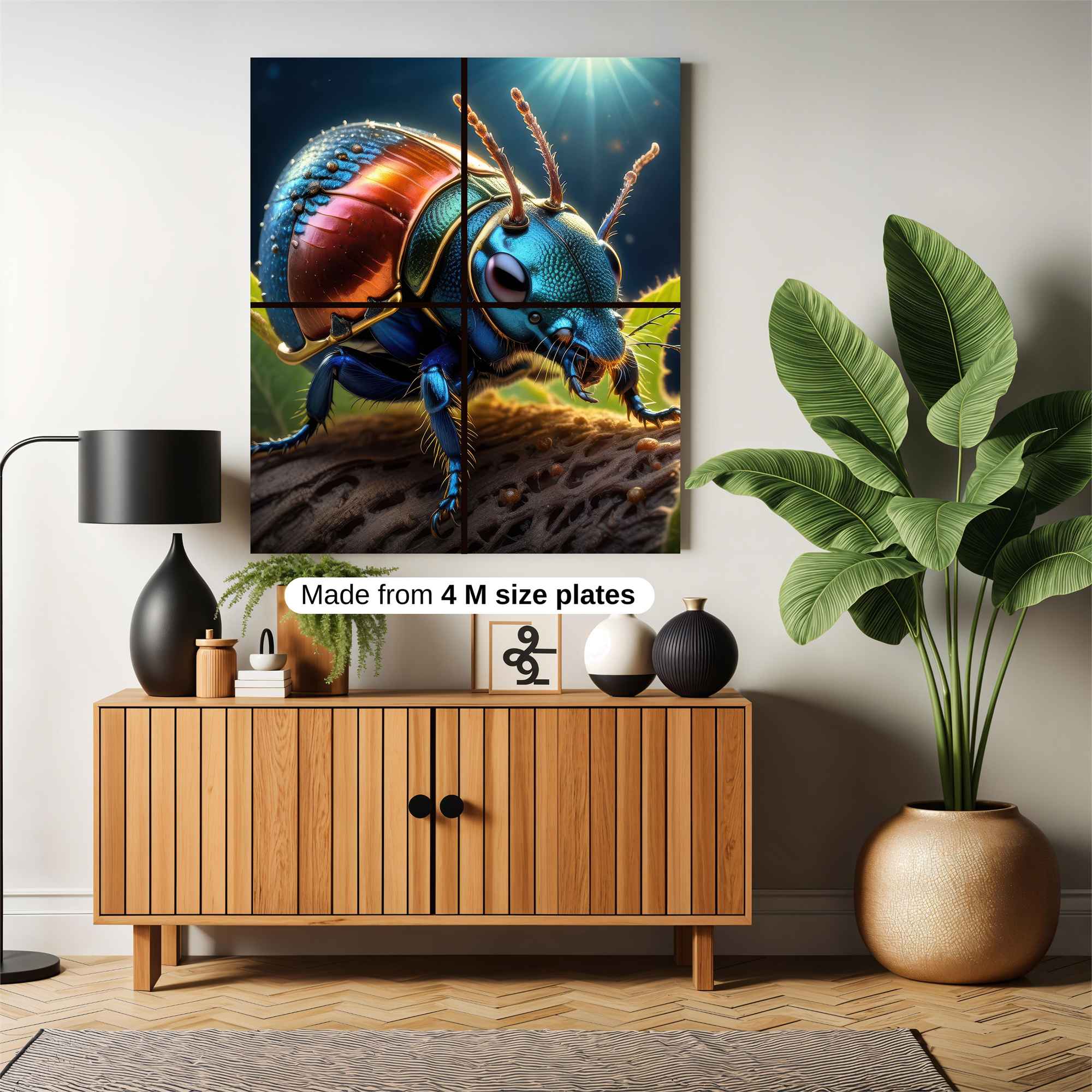 Jewel Beetle Safe Wall Magnetic / M