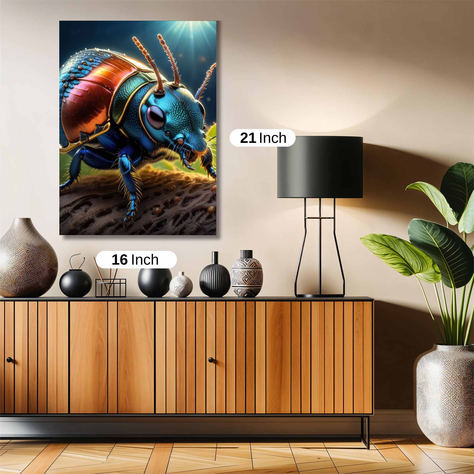 Jewel Beetle Safe Wall Magnetic / M