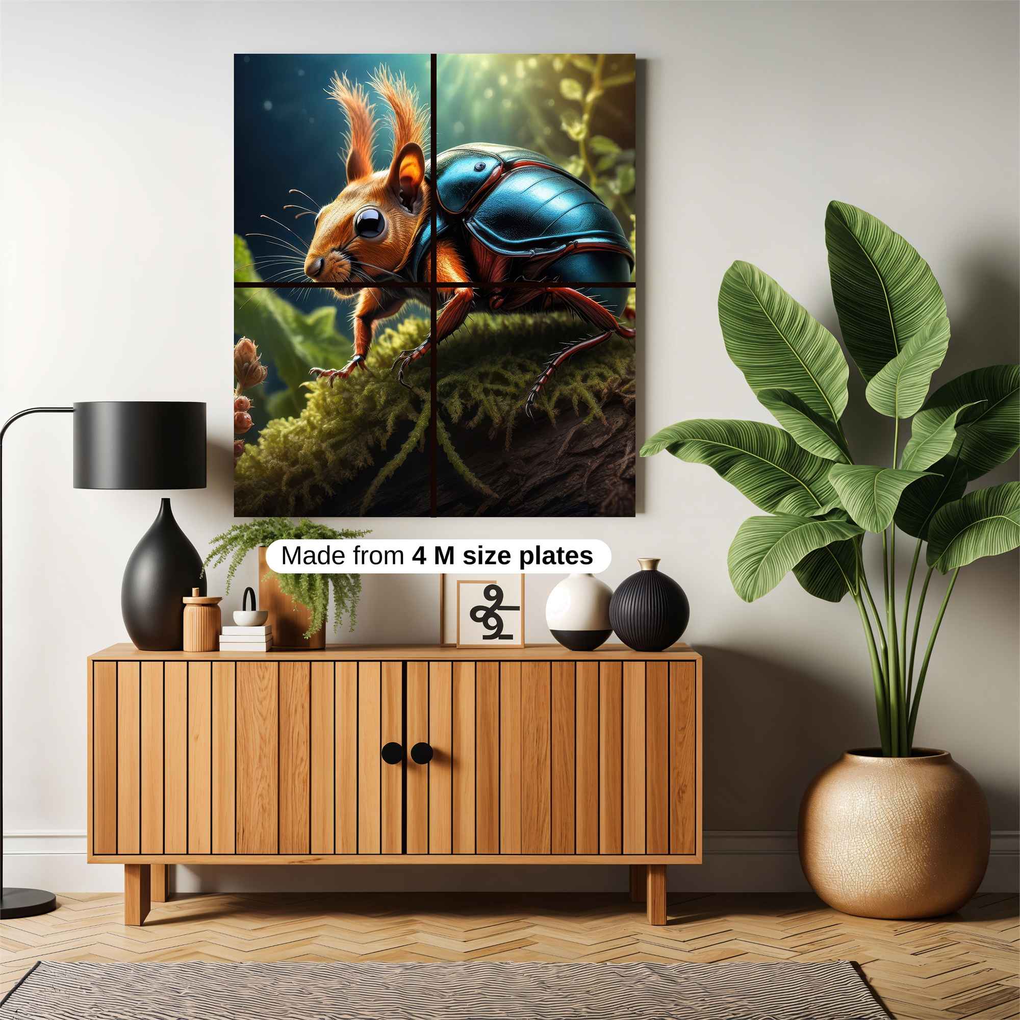 SquirrelBeetle Safe Wall Magnetic / M