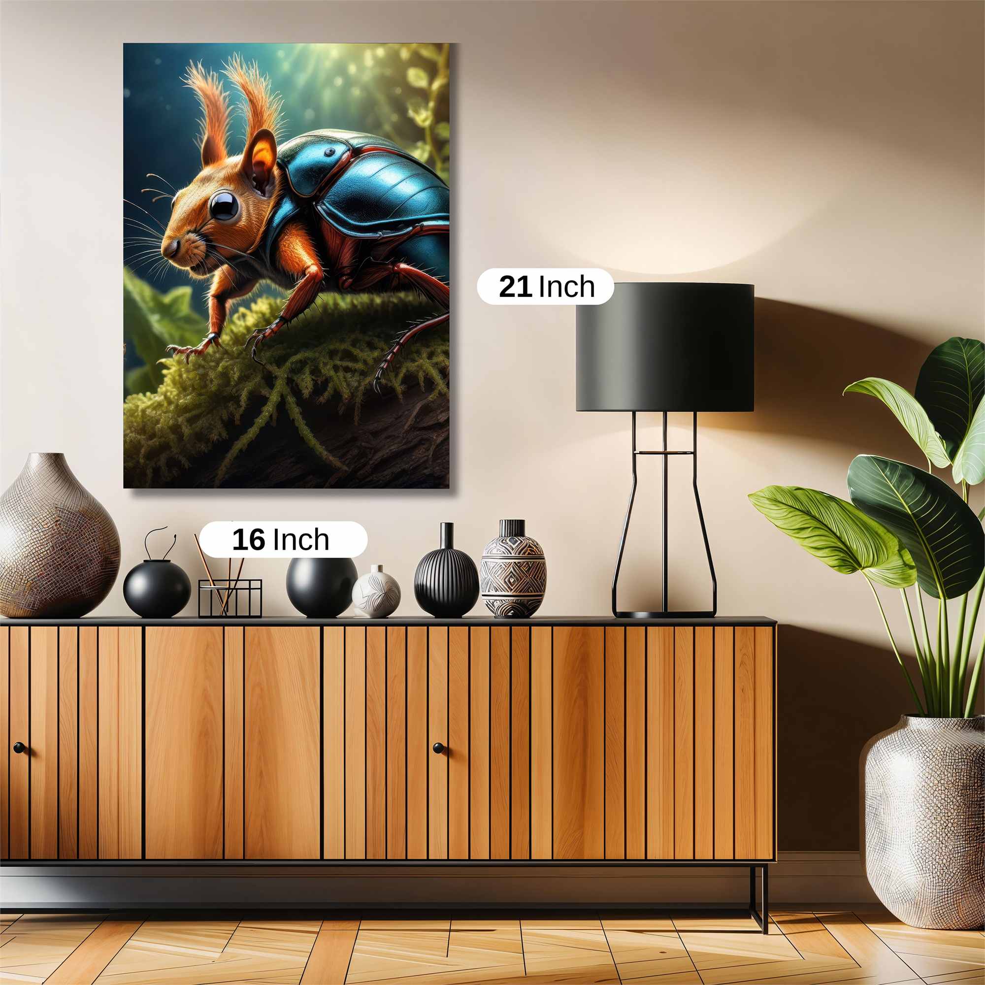 SquirrelBeetle Safe Wall Magnetic / M