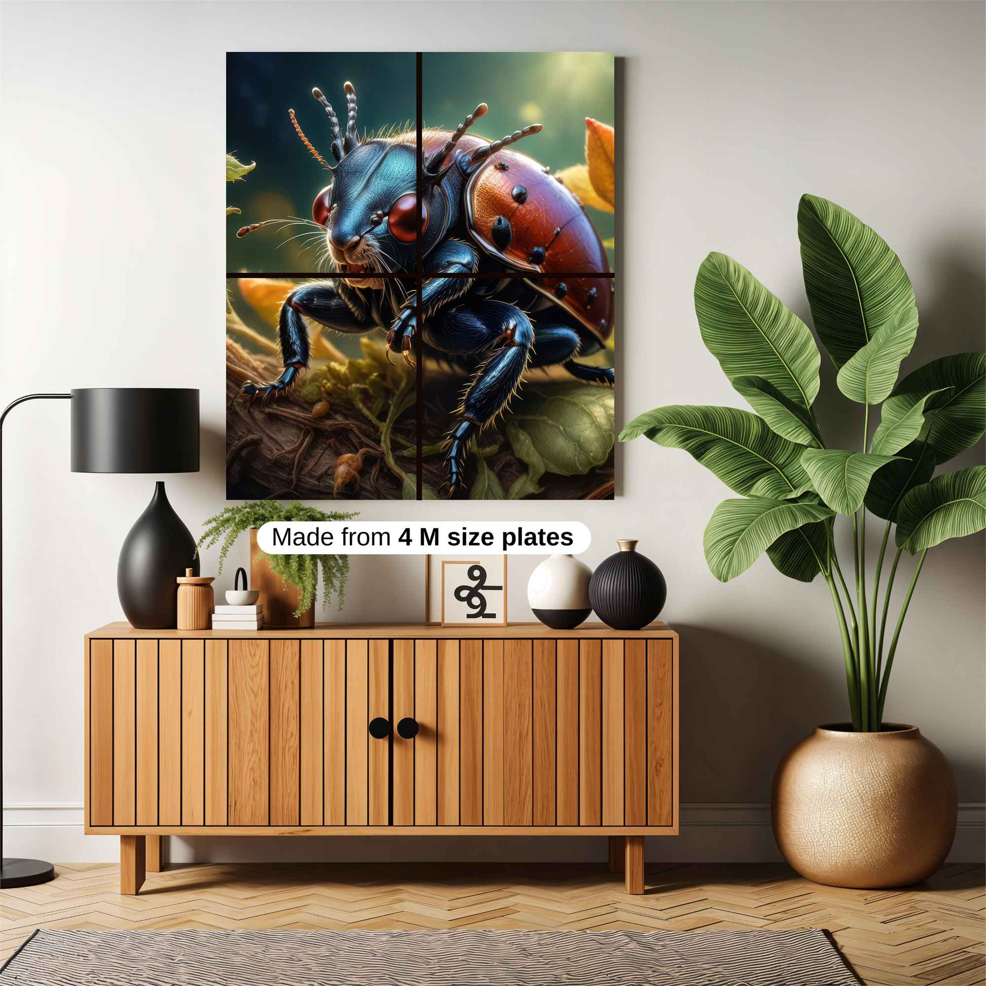 Beetle Menace Safe Wall Magnetic / M