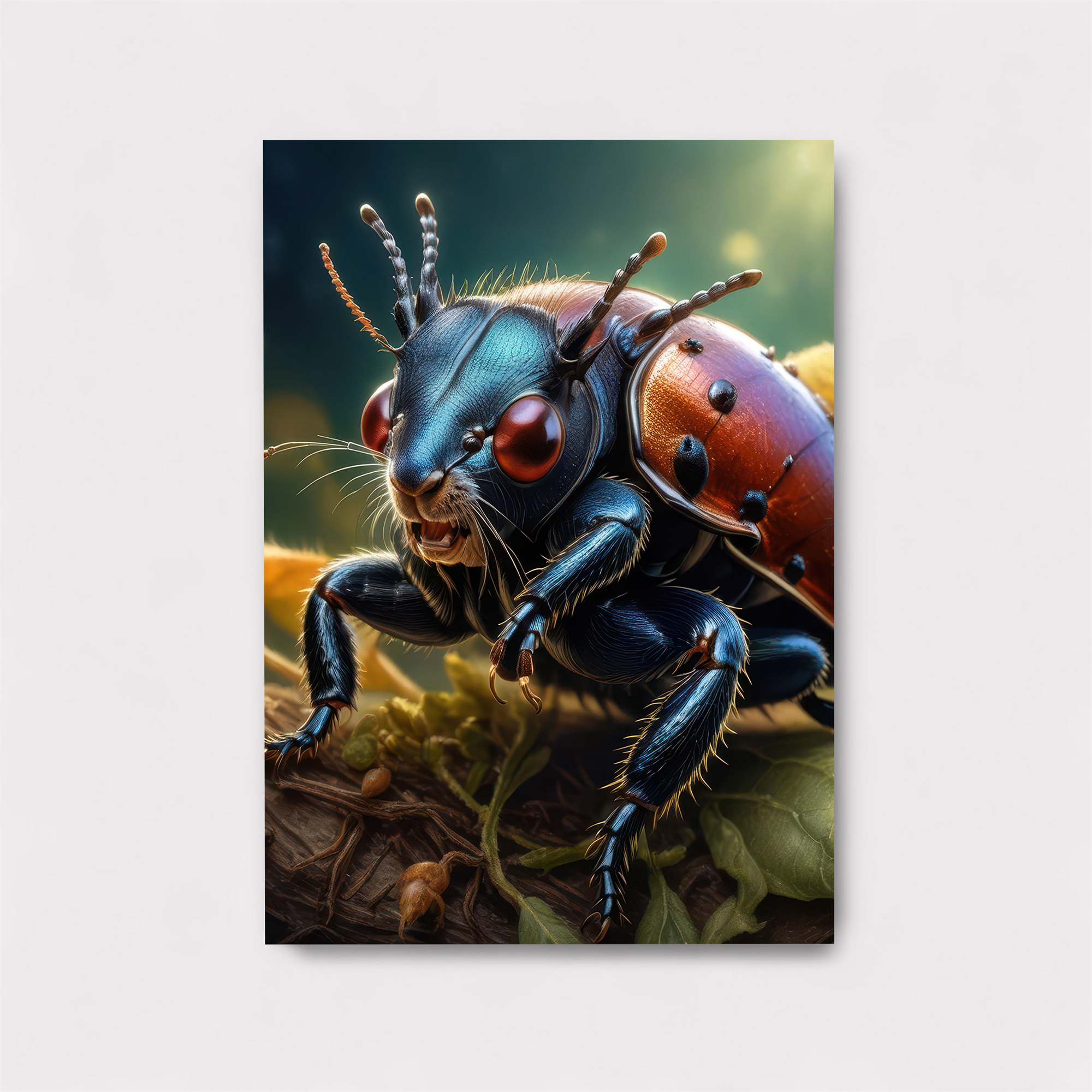 Beetle Menace Safe Wall Magnetic / M