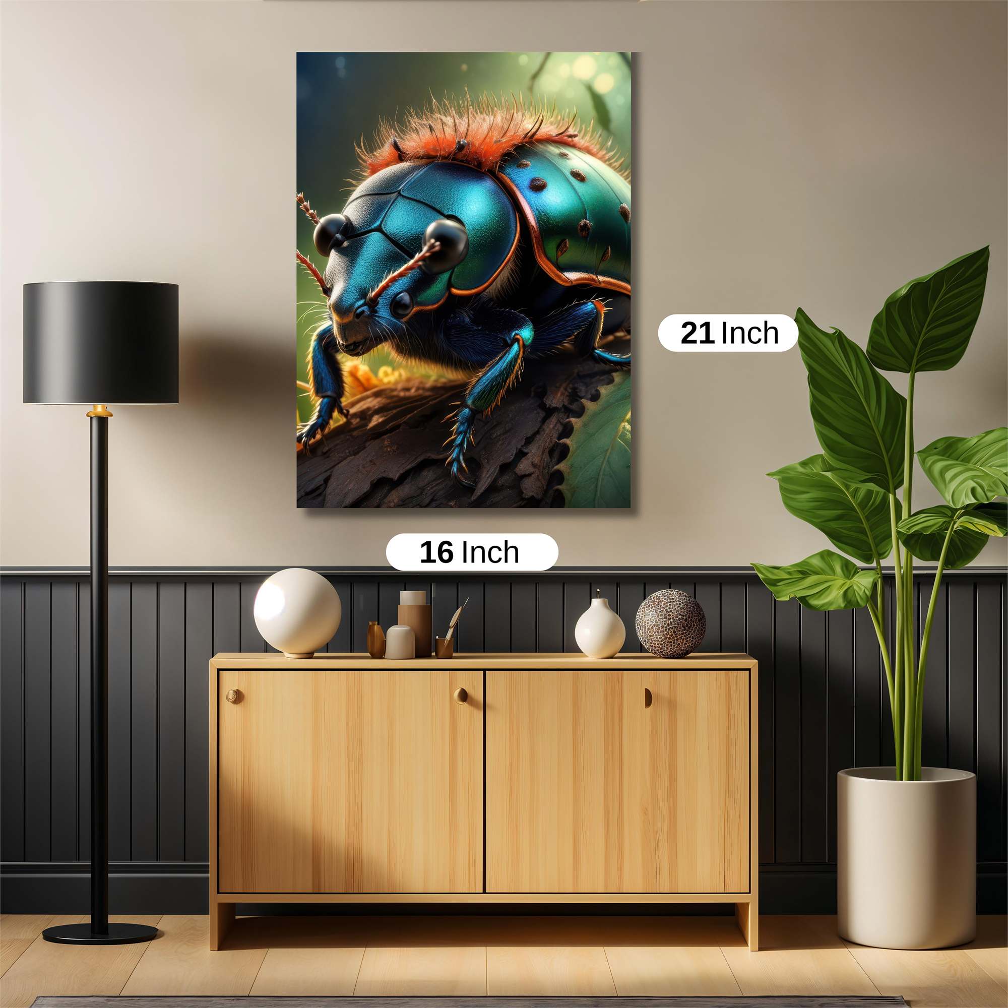 Beetle Radiance Safe Wall Magnetic / M