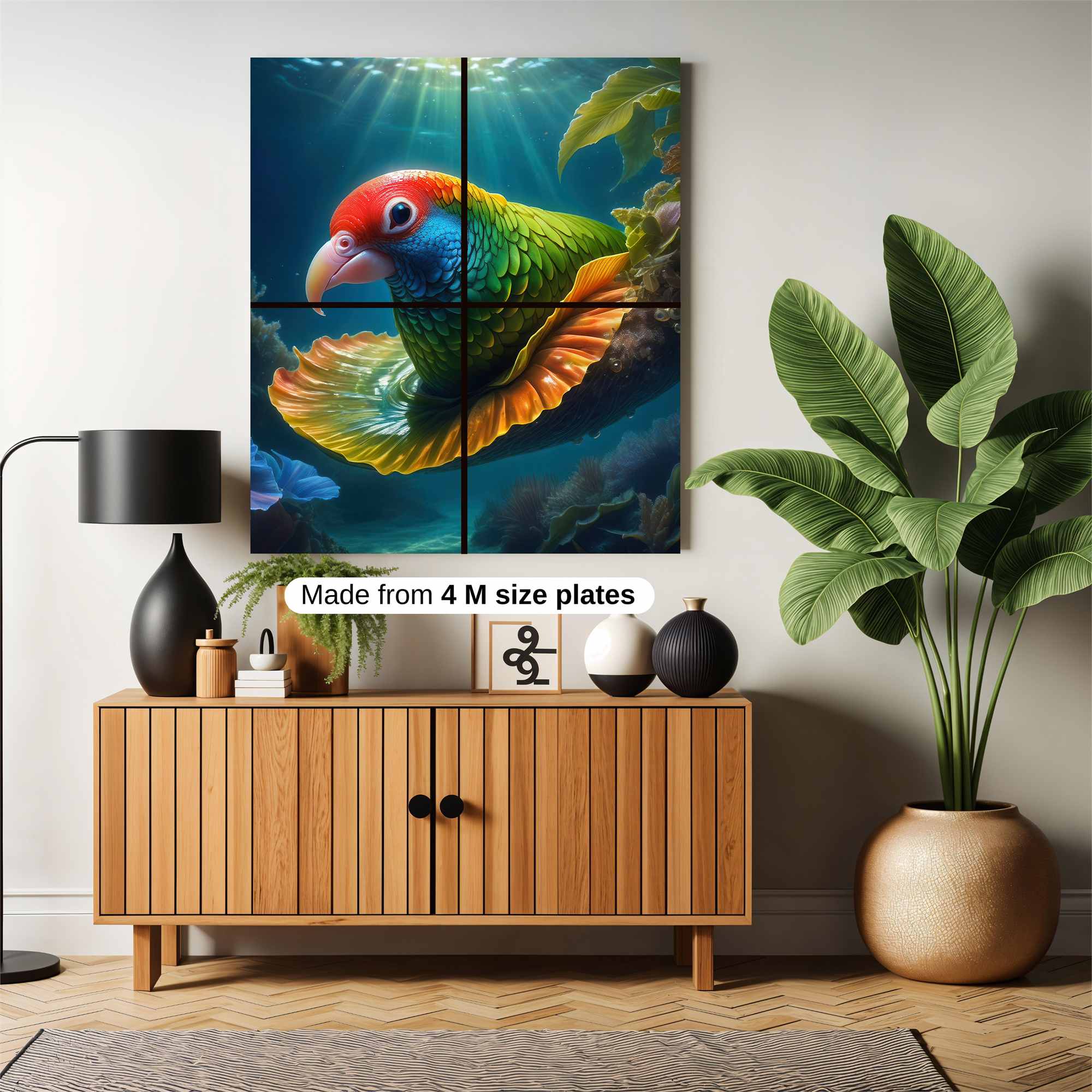 Parrot Dream Safe Wall Magnetic / M