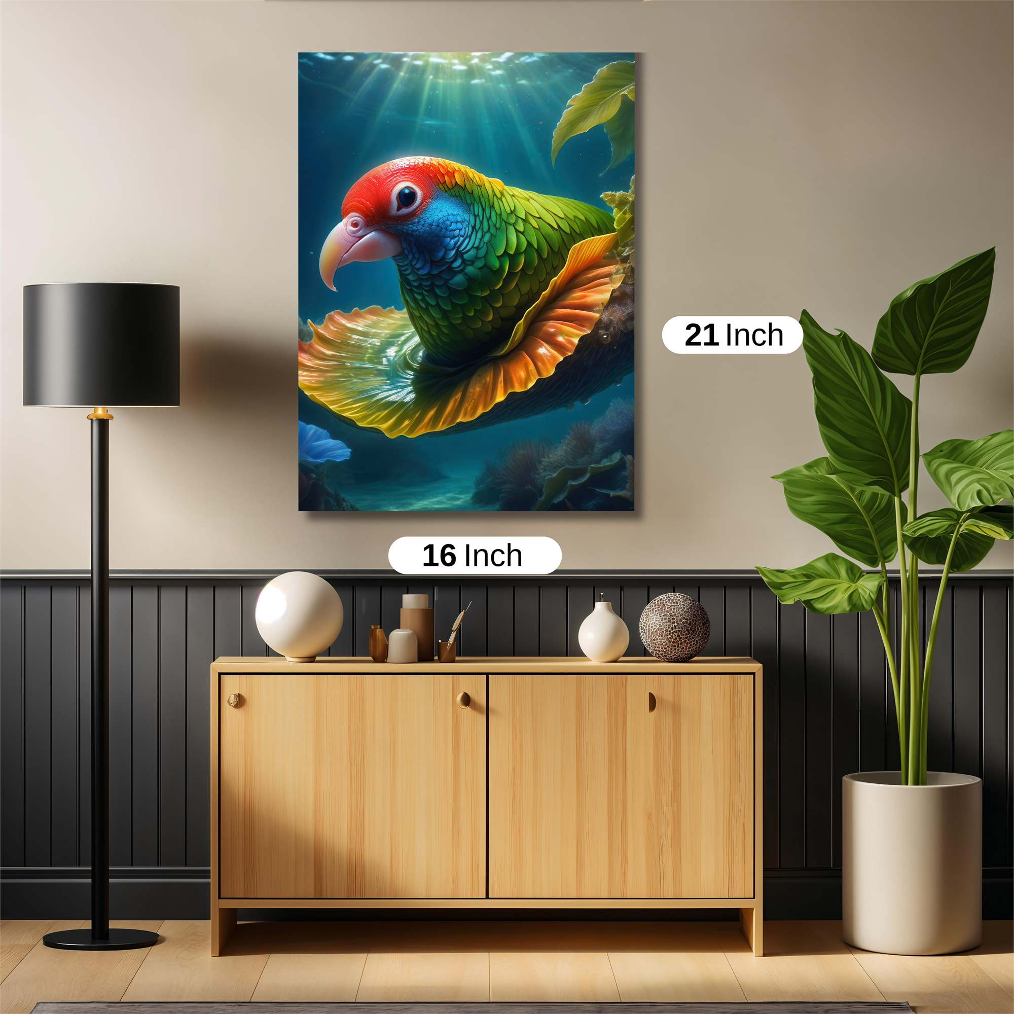Parrot Dream Safe Wall Magnetic / M