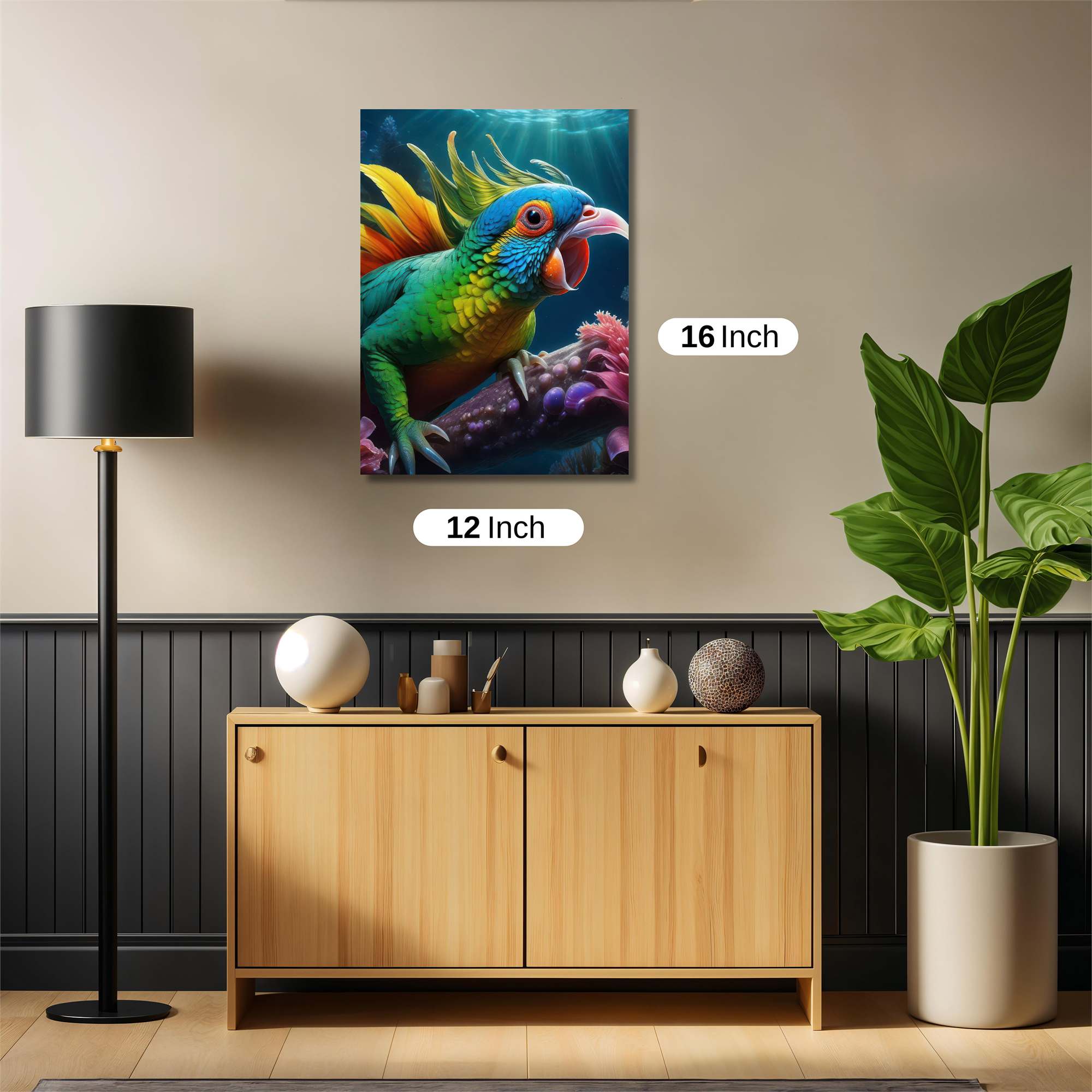 Parrot Euphoria Safe Wall Magnetic / M