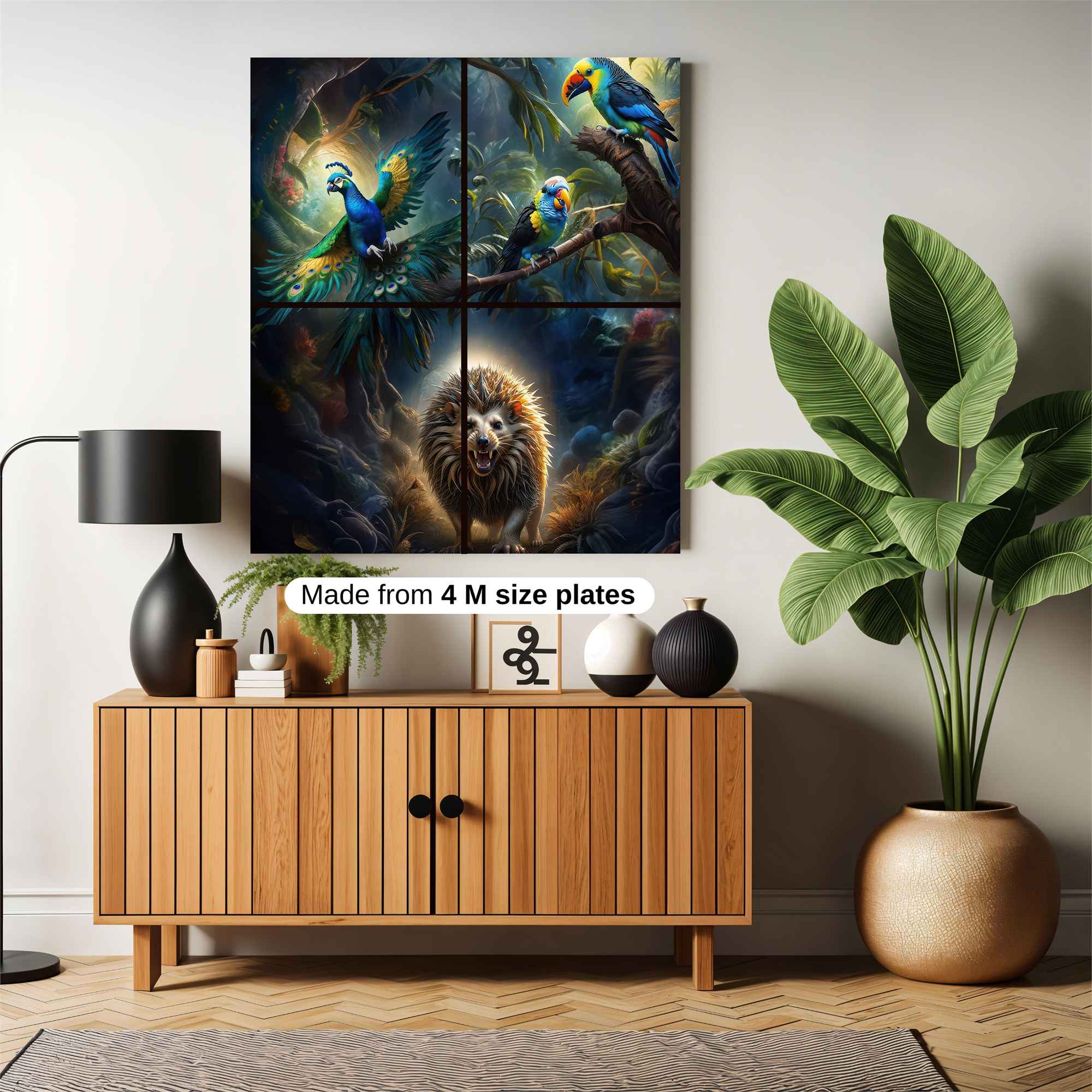 Hedgehog Harmony Safe Wall Magnetic / M