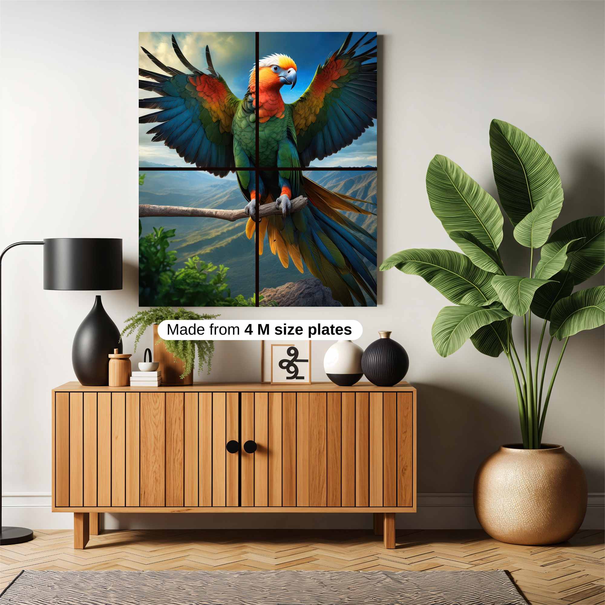 Parrot Majesty Safe Wall Magnetic / M