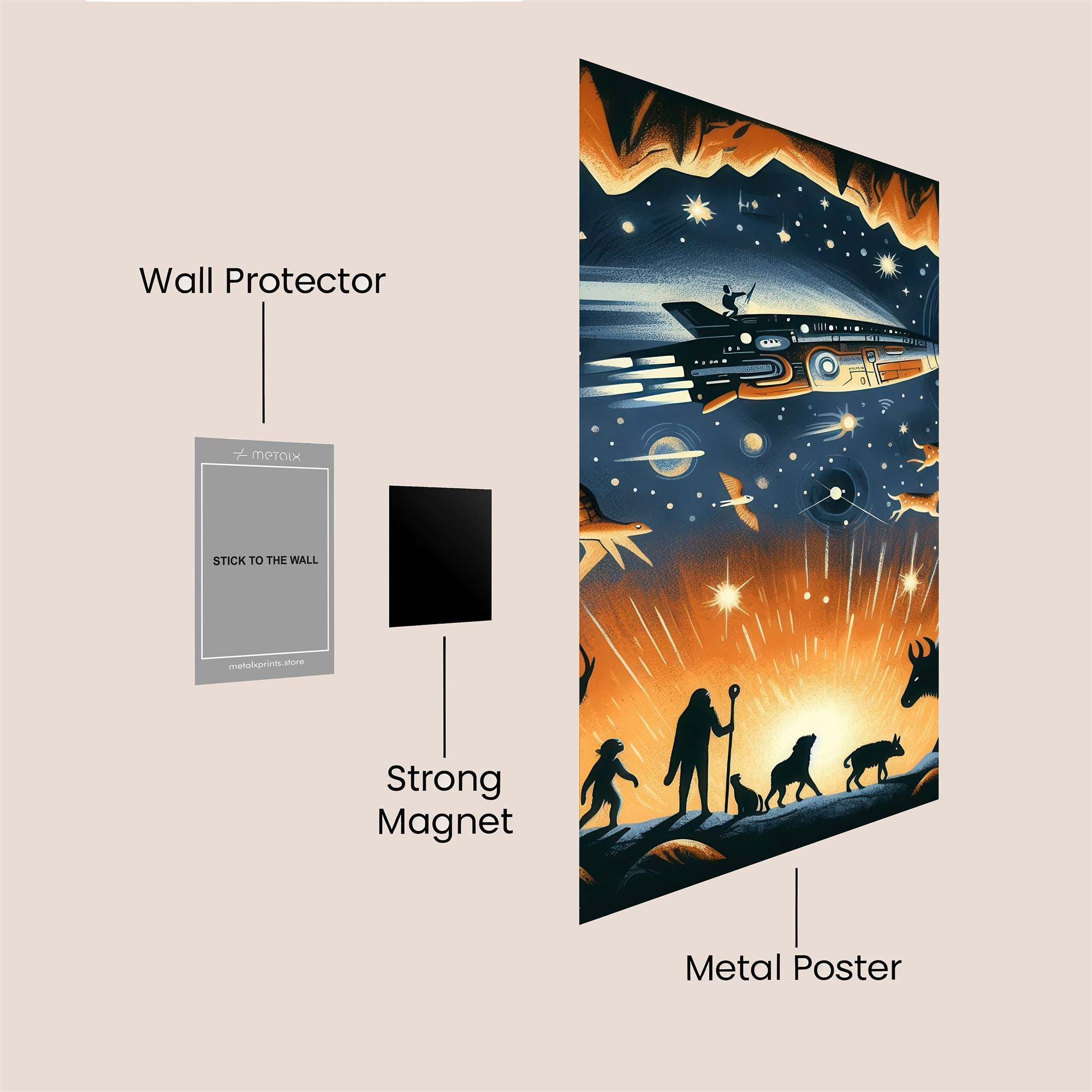 Stellar Odyssey Safe Wall Magnetic / M
