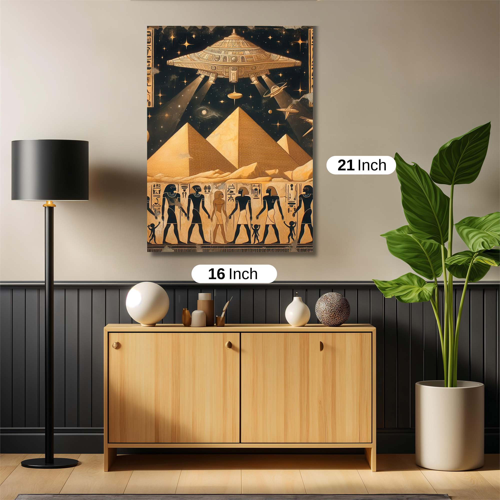 Pyramid Encounter Safe Wall Magnetic / M