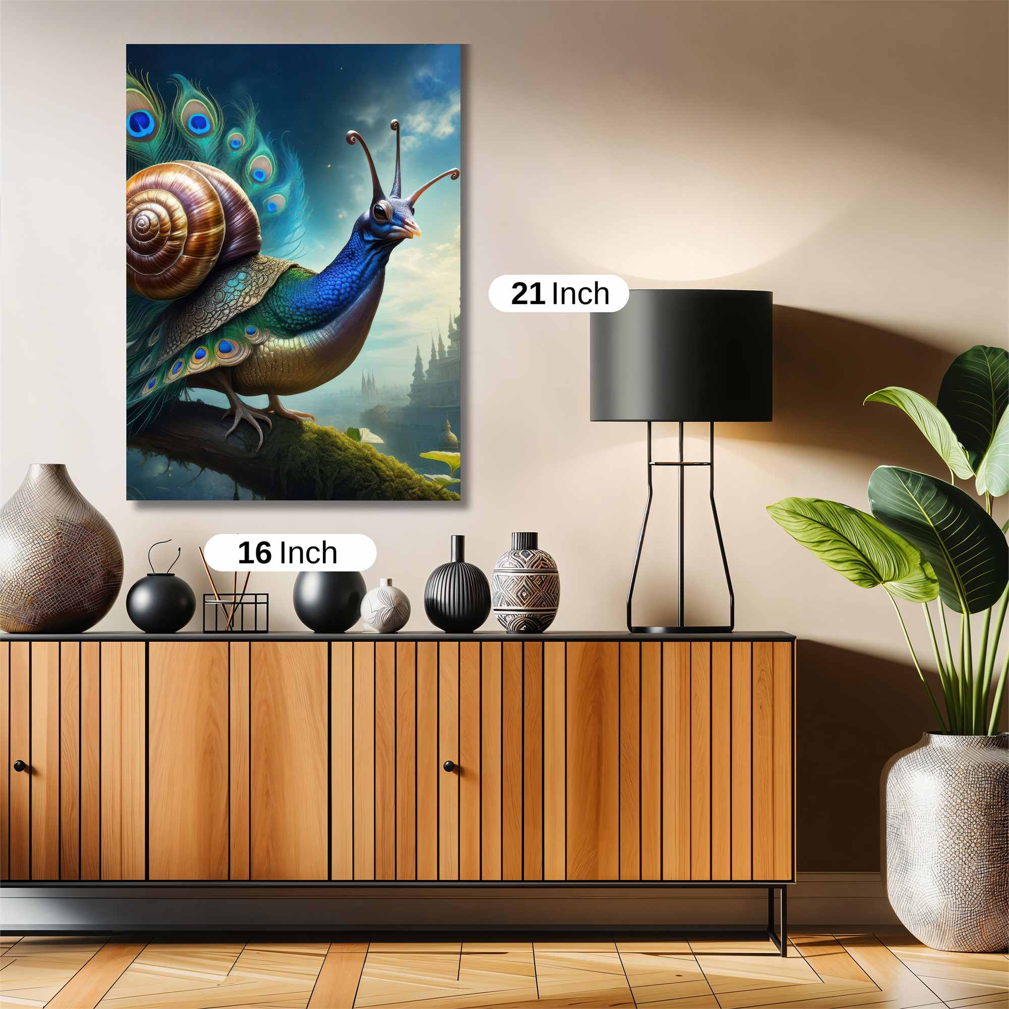 PeacockSnail Safe Wall Magnetic / M