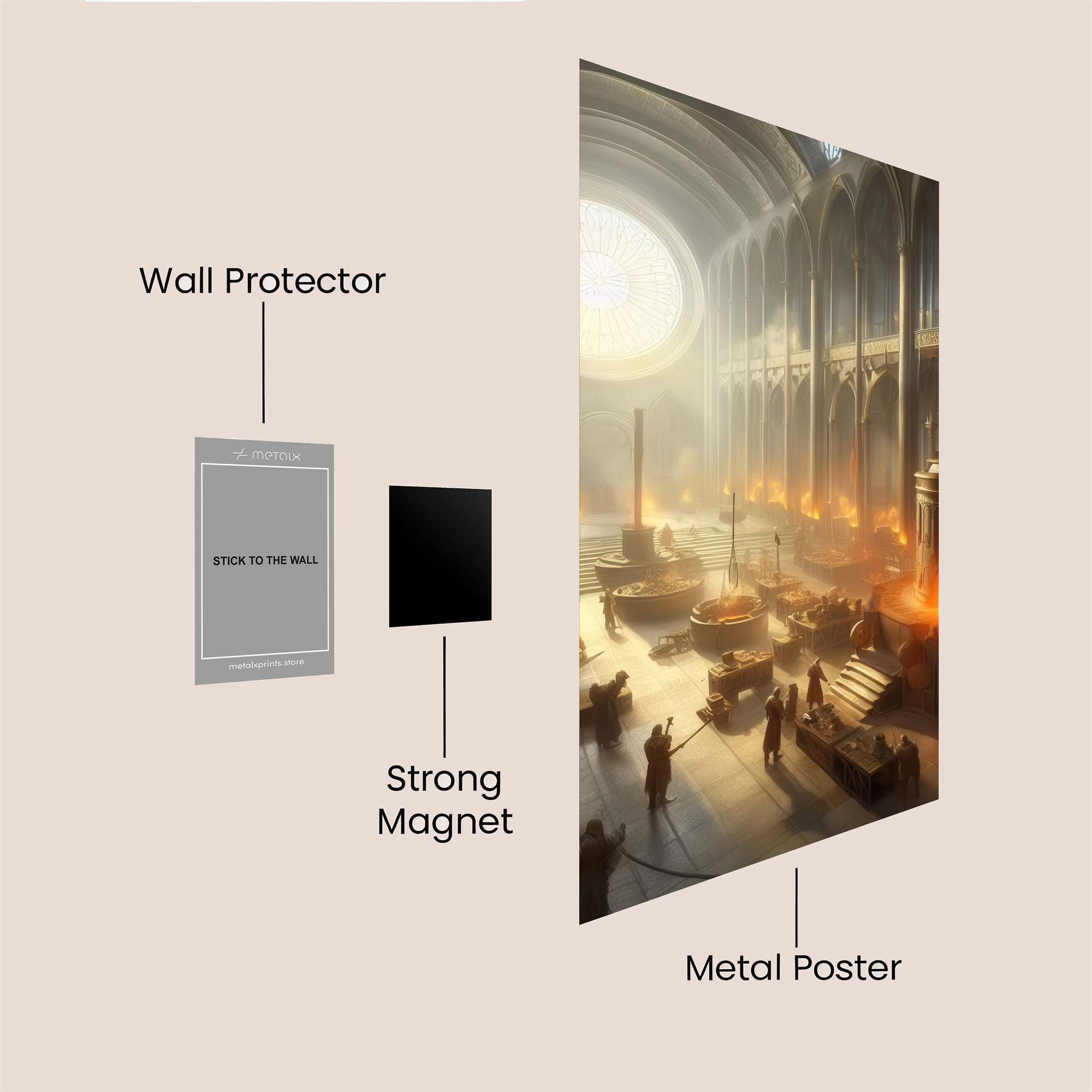 Forge Divine Safe Wall Magnetic / M