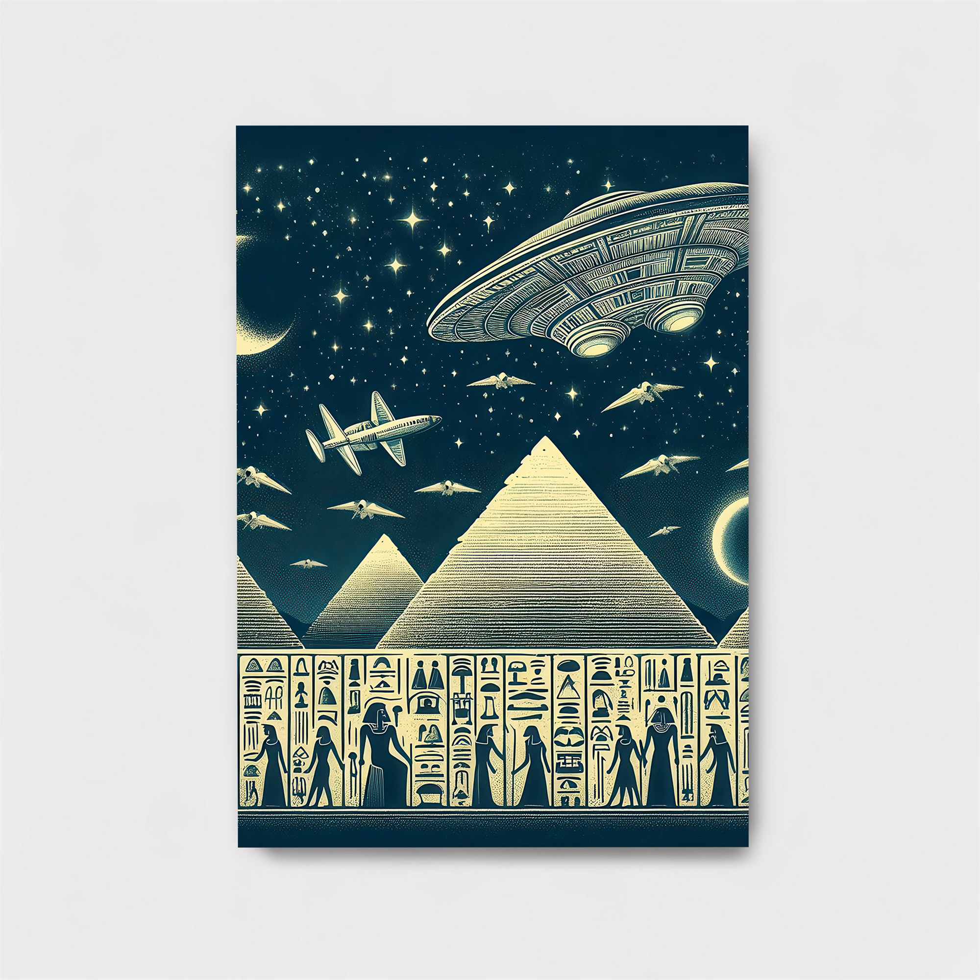 Pyramid Enigma Safe Wall Magnetic / M