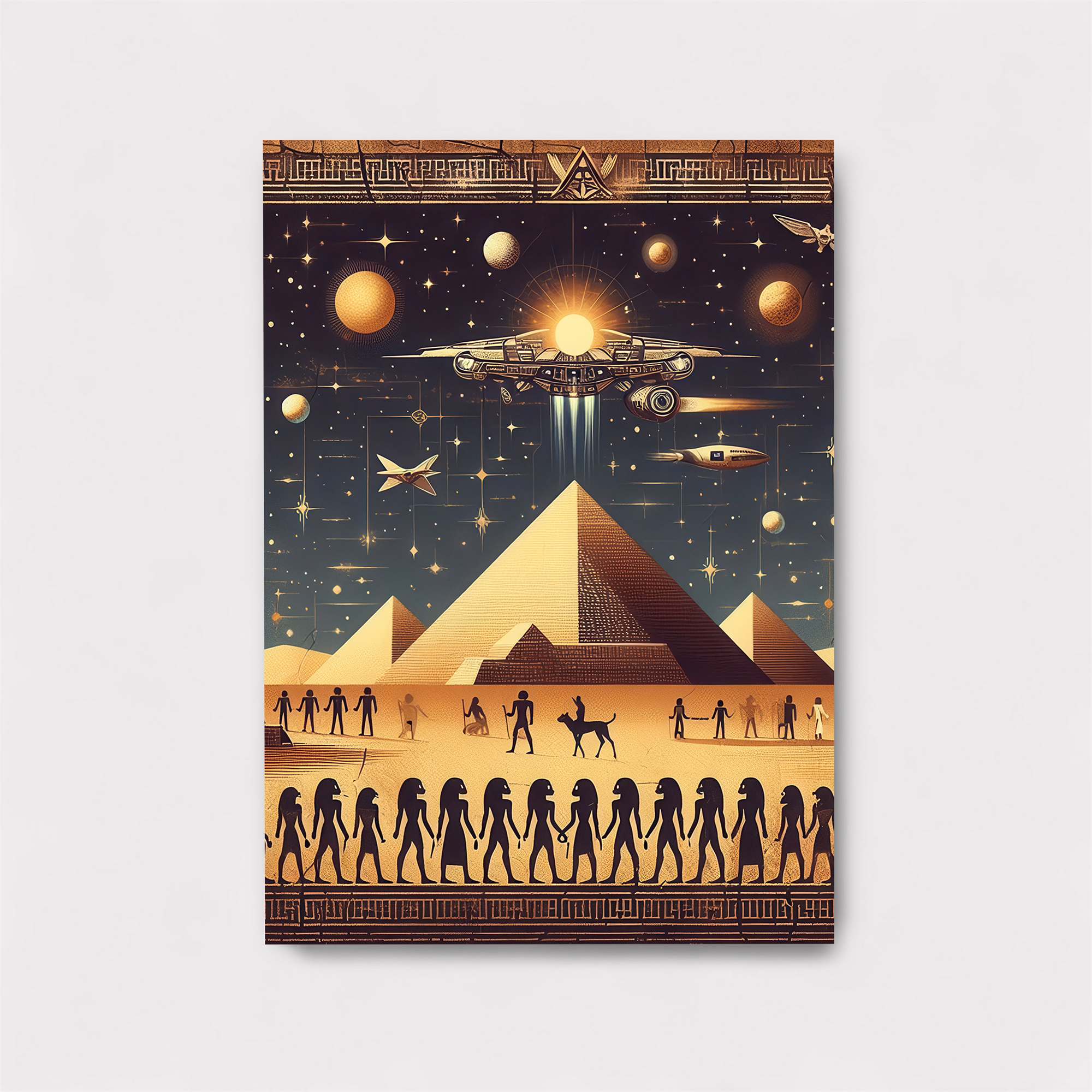 Pyramid Odyssey Safe Wall Magnetic / M