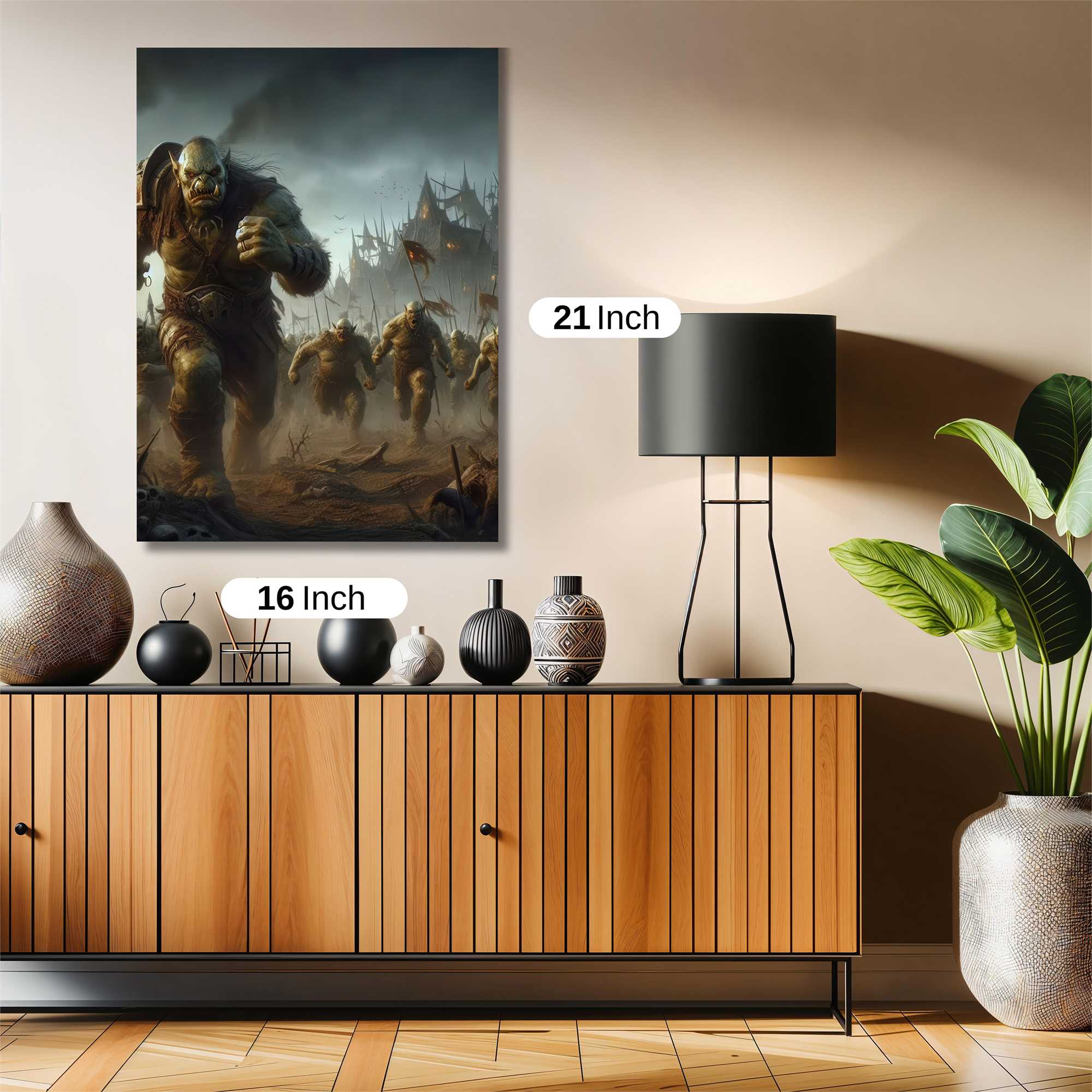 Orc Onslaught Safe Wall Magnetic / M