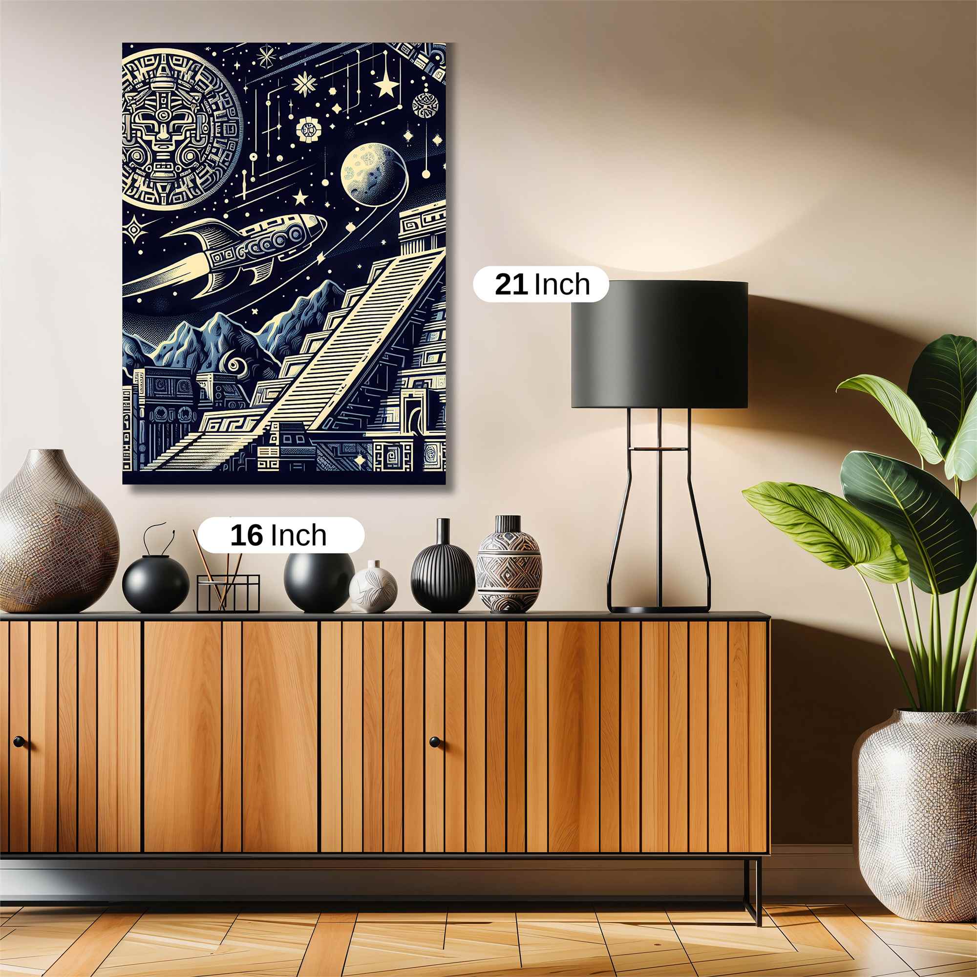 Aztec Odyssey Safe Wall Magnetic / M