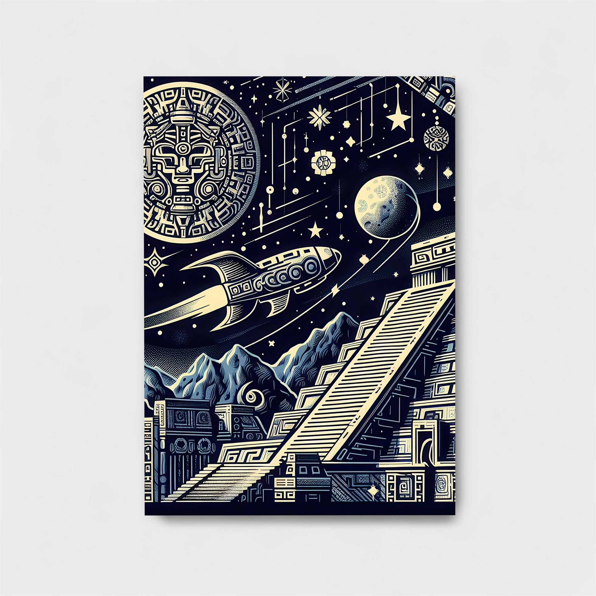 Aztec Odyssey Safe Wall Magnetic / M