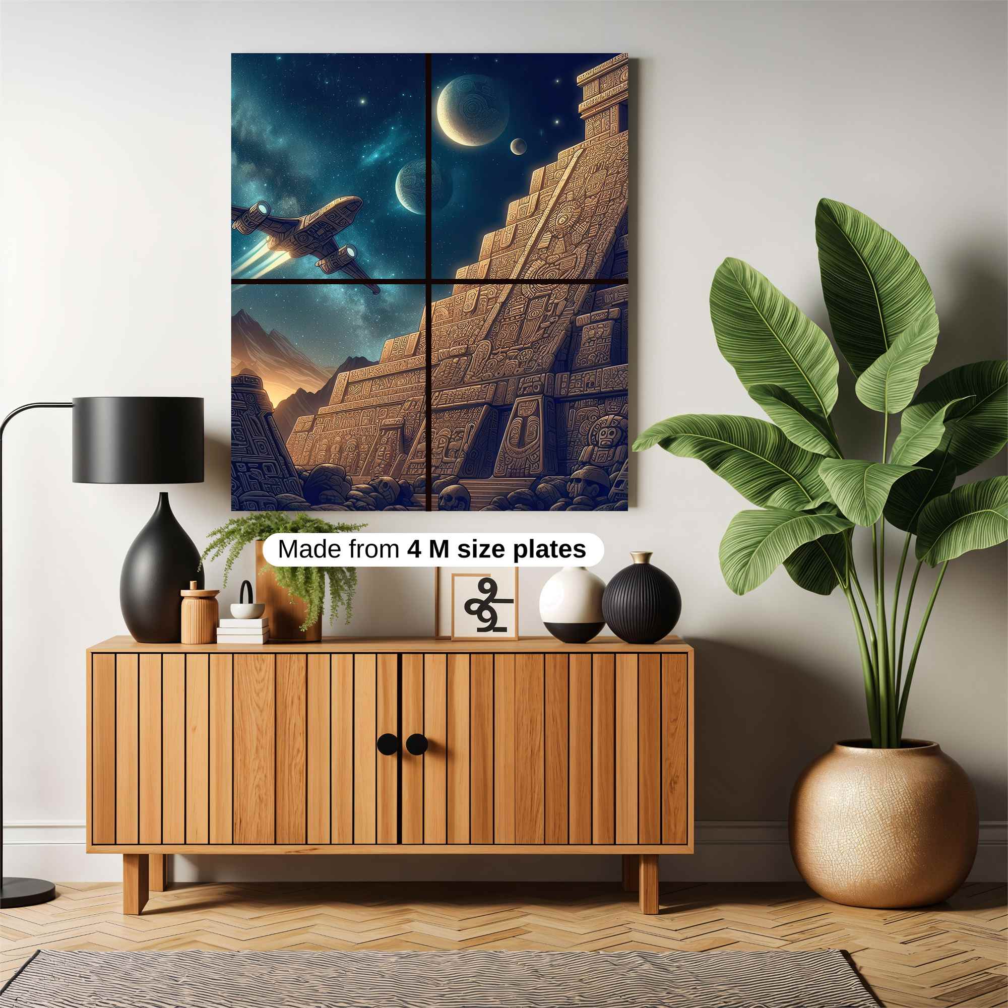 Pyramid Serenity Safe Wall Magnetic / M