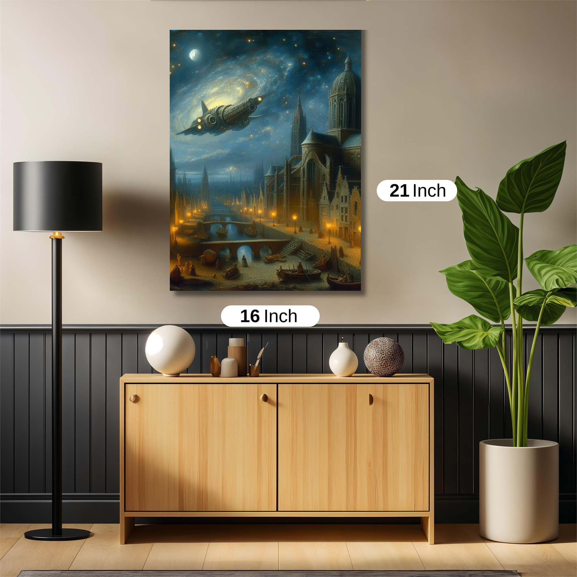 Spaceship Serenity Safe Wall Magnetic / M