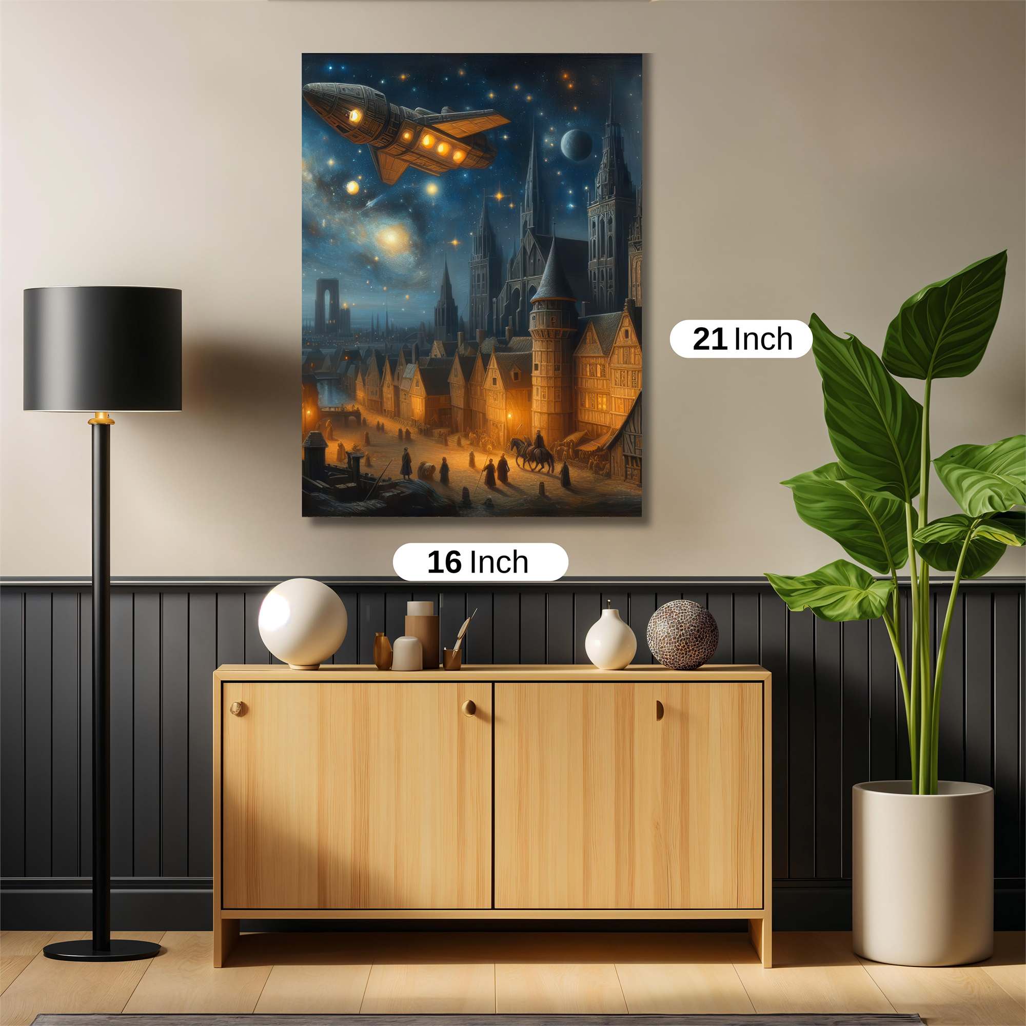 Gothic Voyage Safe Wall Magnetic / M