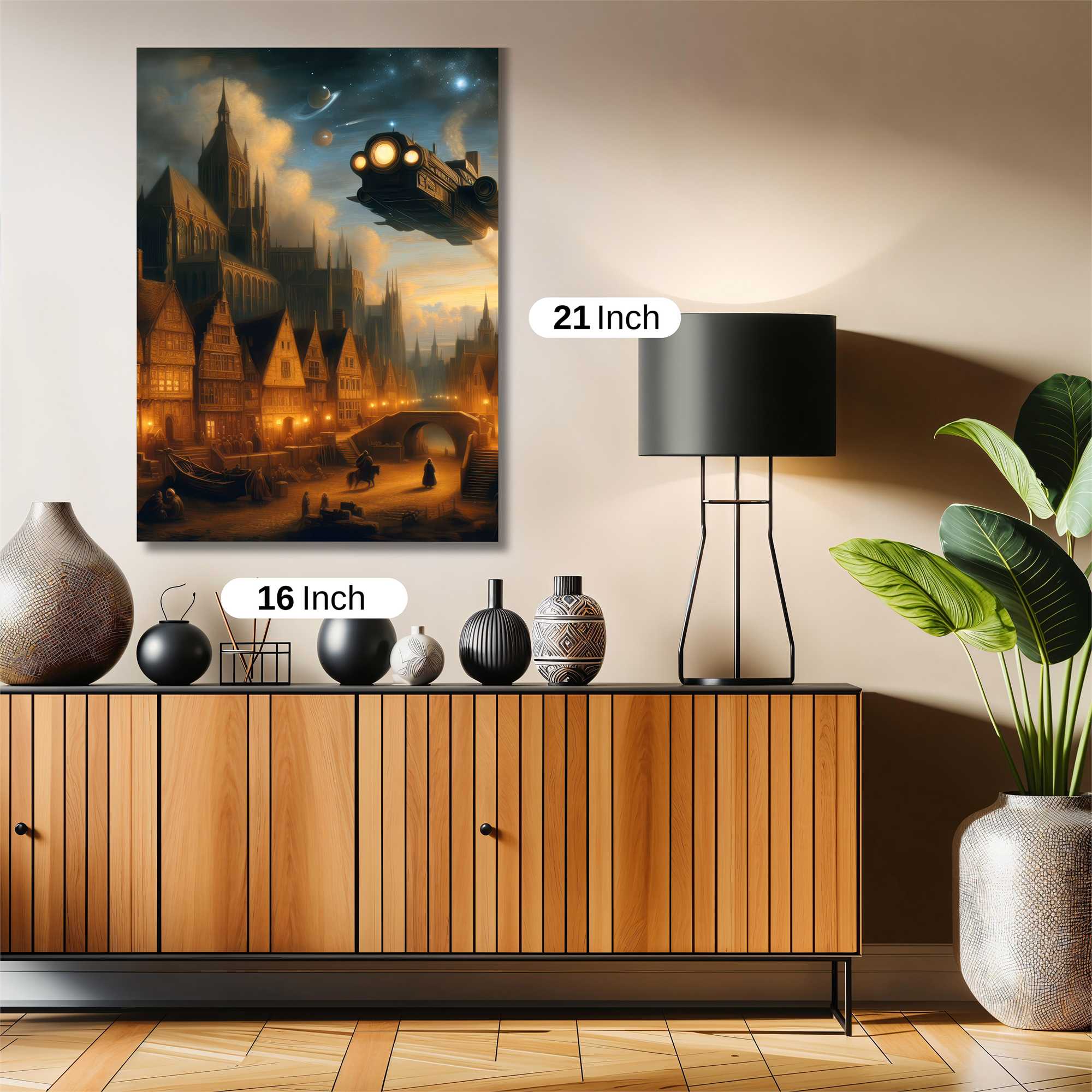 Gothic Arrival Safe Wall Magnetic / M