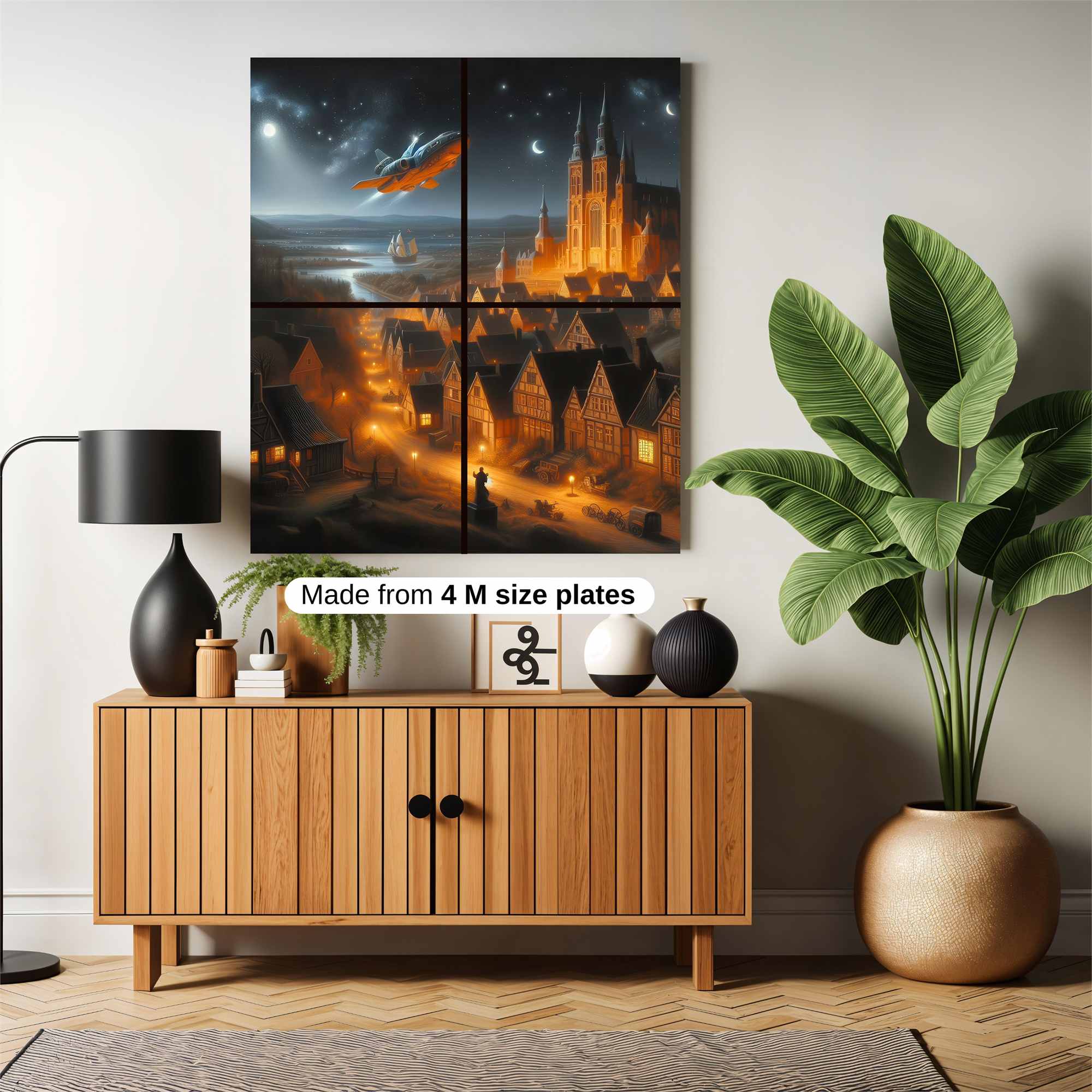 Spaceship Serenity Safe Wall Magnetic / M