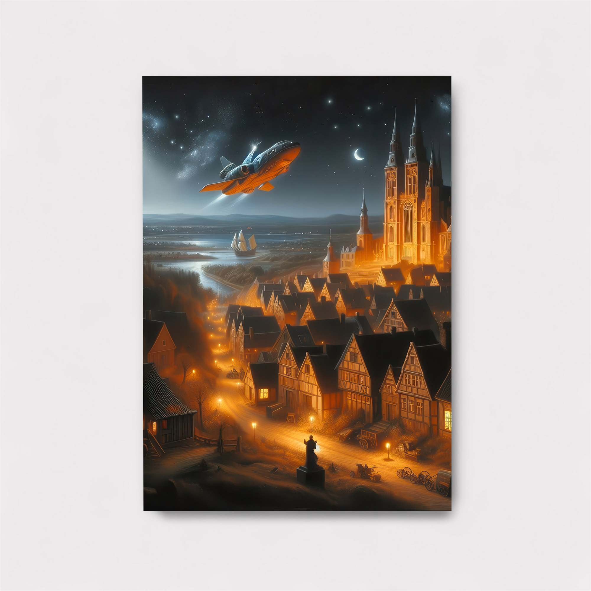 Spaceship Serenity Safe Wall Magnetic / M