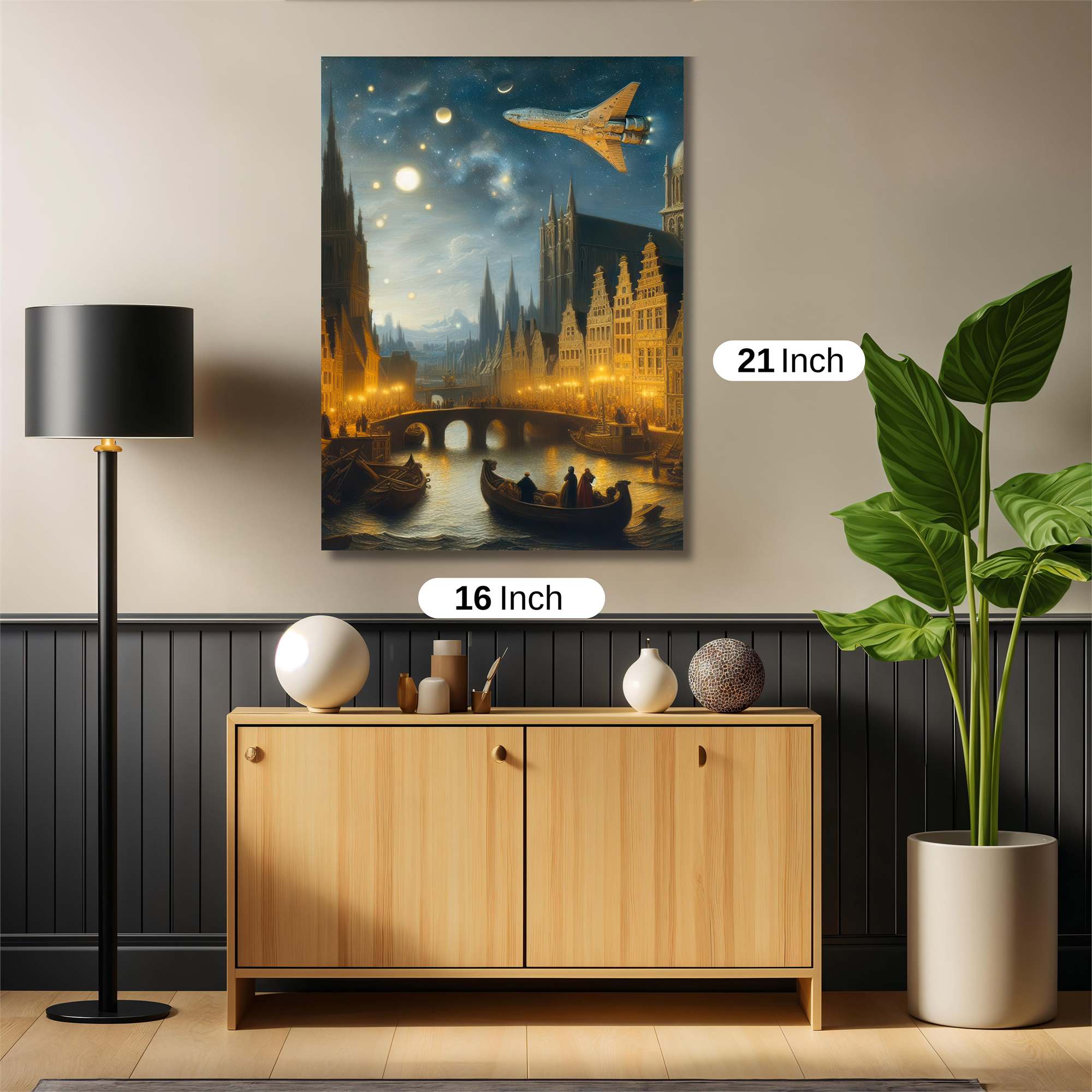 Gothic Dreamscape Safe Wall Magnetic / M