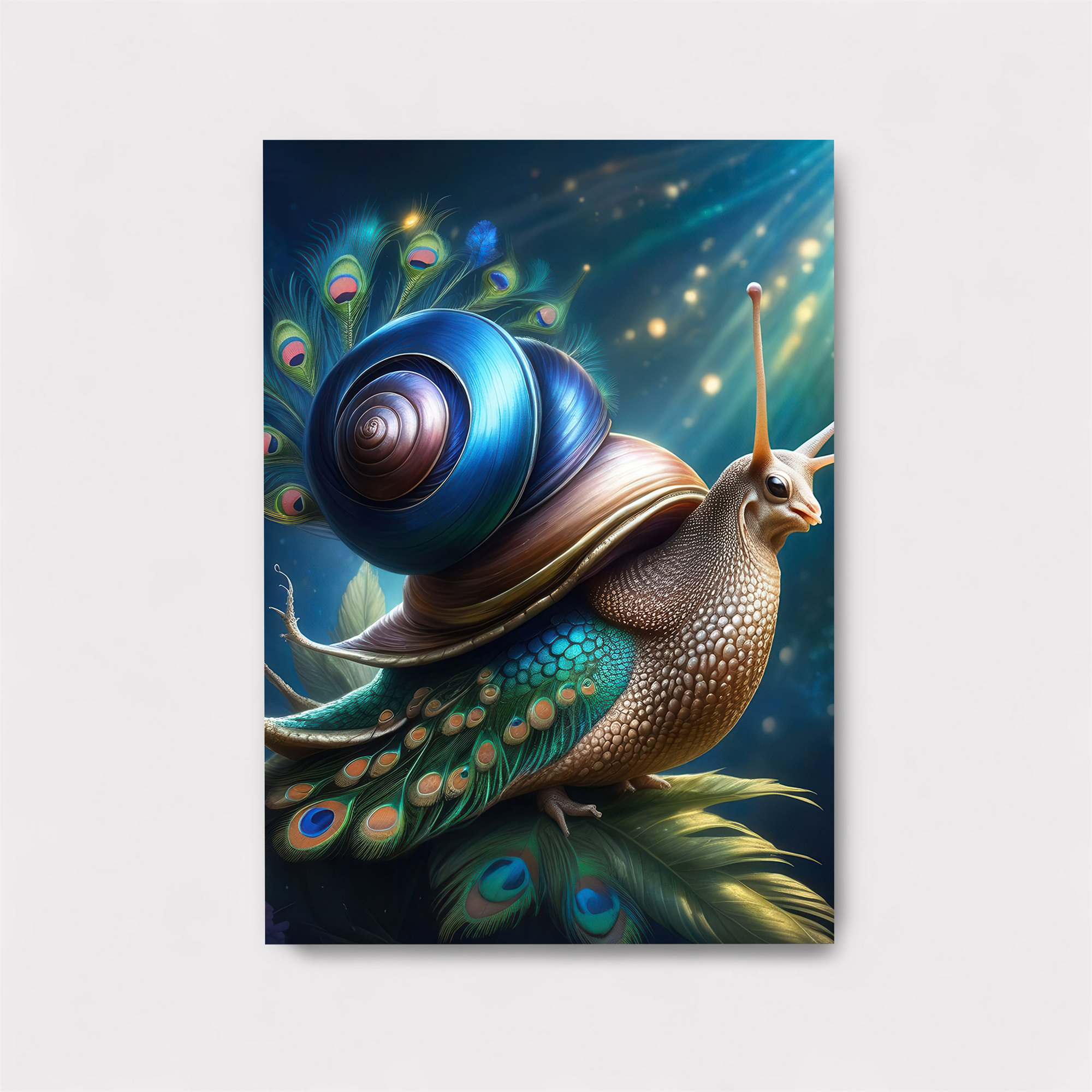 Peacock Snail Safe Wall Magnetic / M