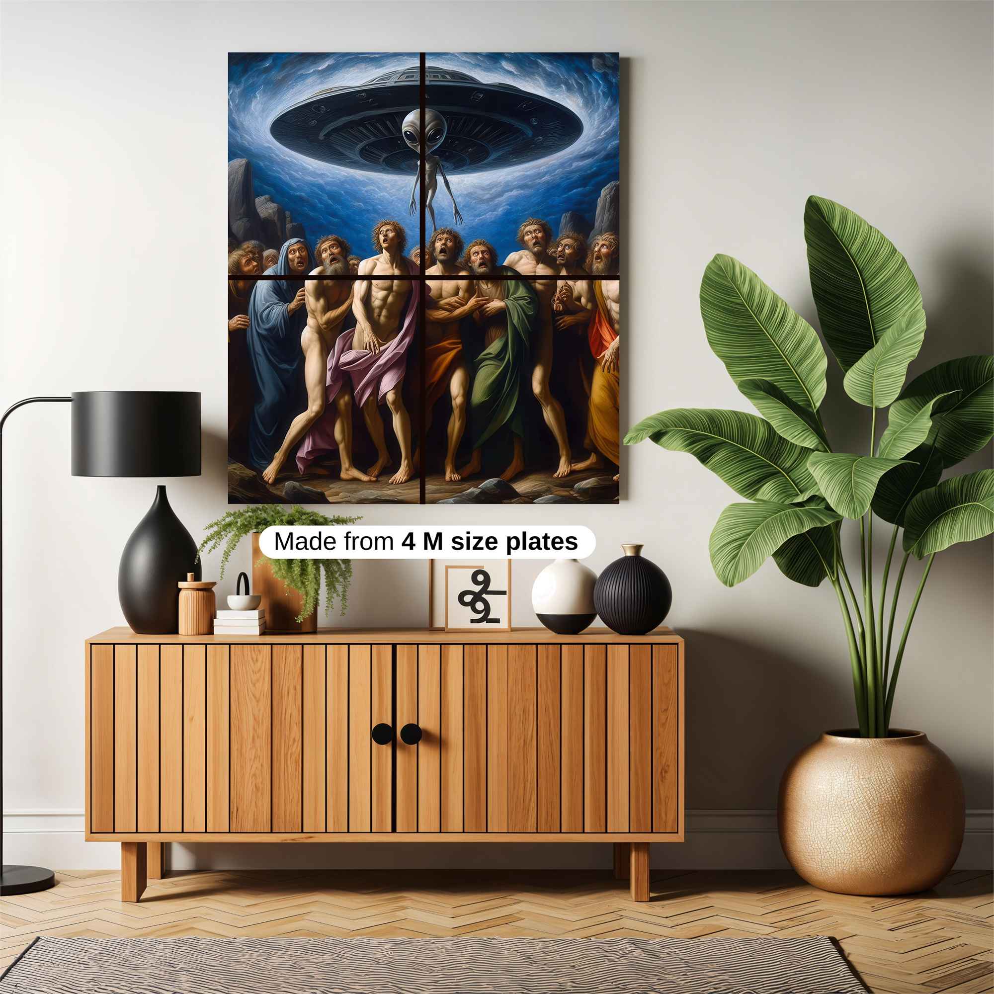 Alien Ascension Safe Wall Magnetic / M