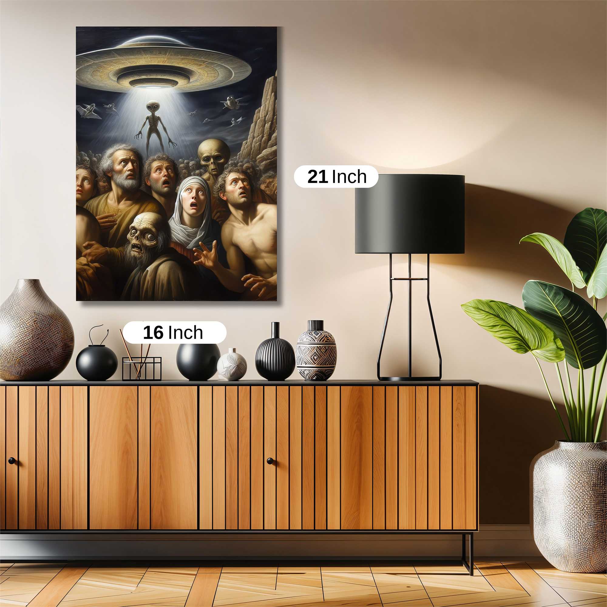 Alien Ascension Safe Wall Magnetic / M