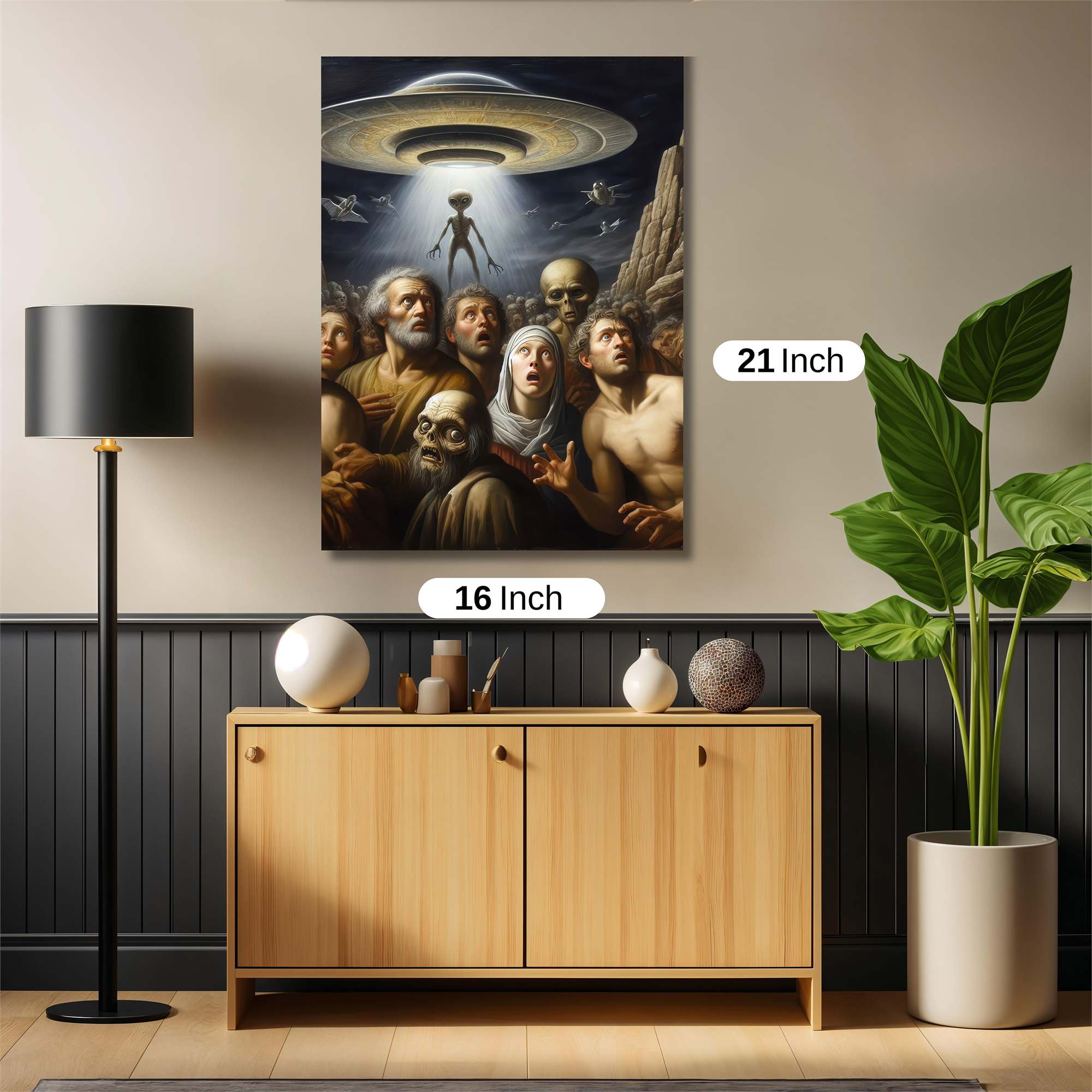 Alien Ascension Safe Wall Magnetic / M