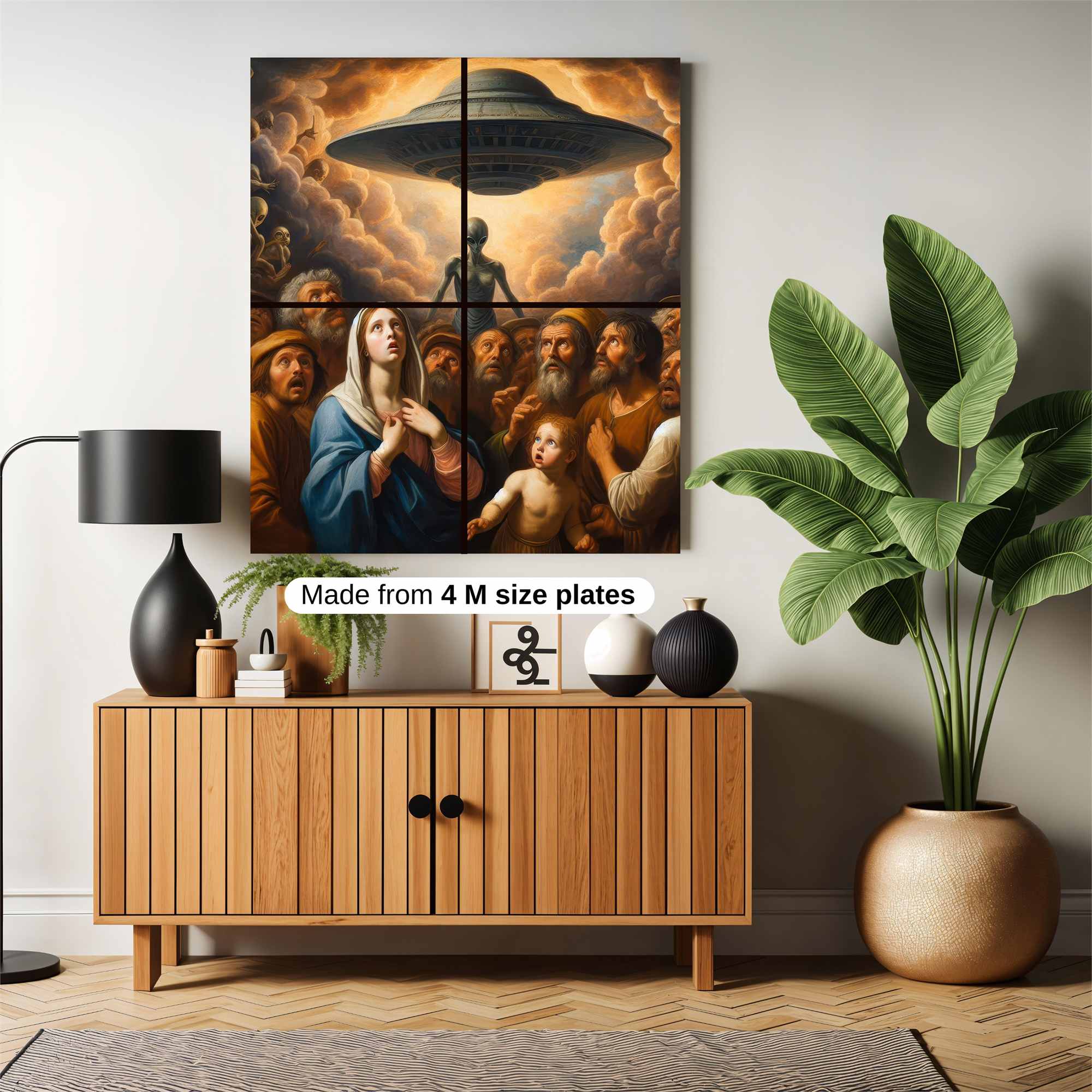 Alien Arrival Safe Wall Magnetic / M