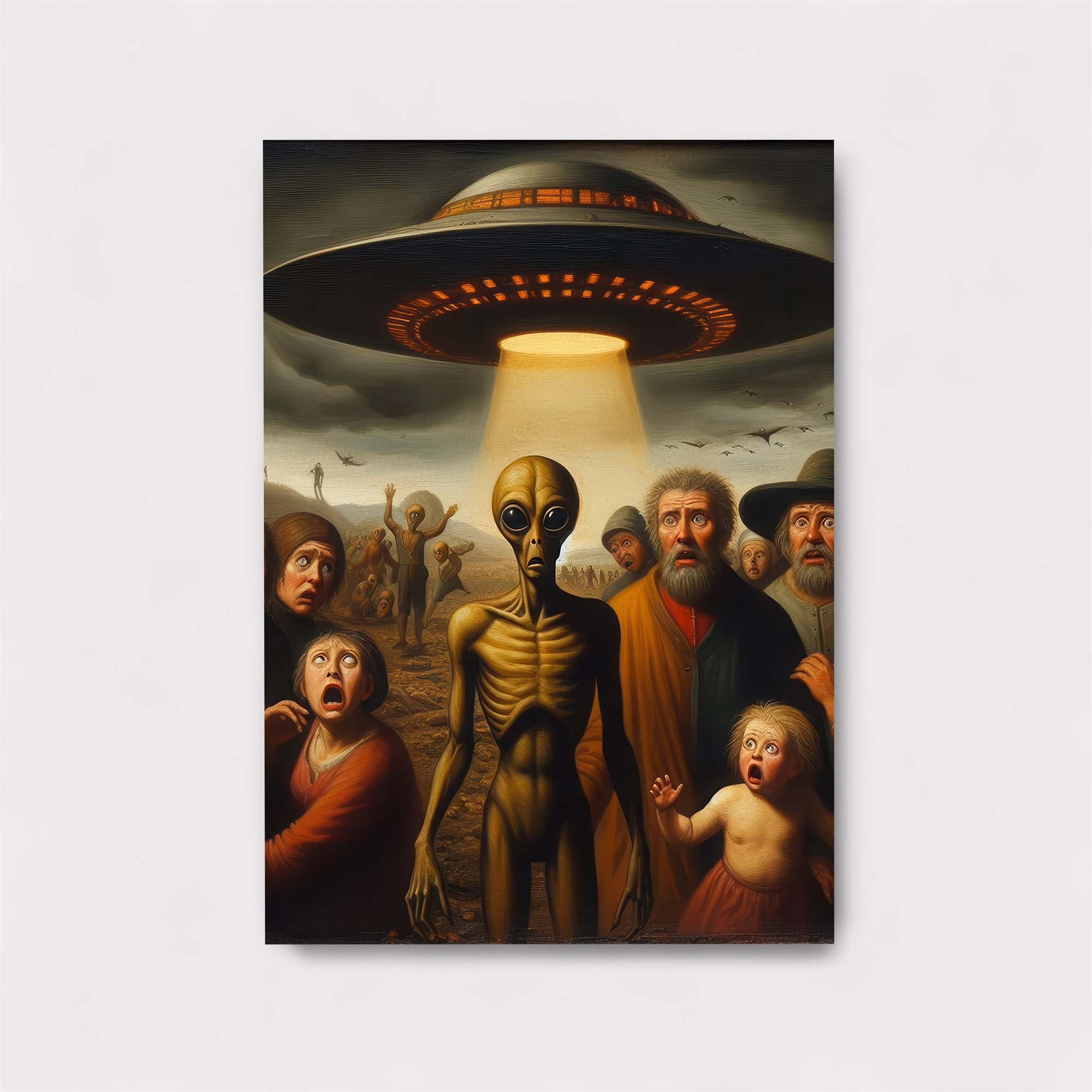 Alien Arrival Safe Wall Magnetic / M