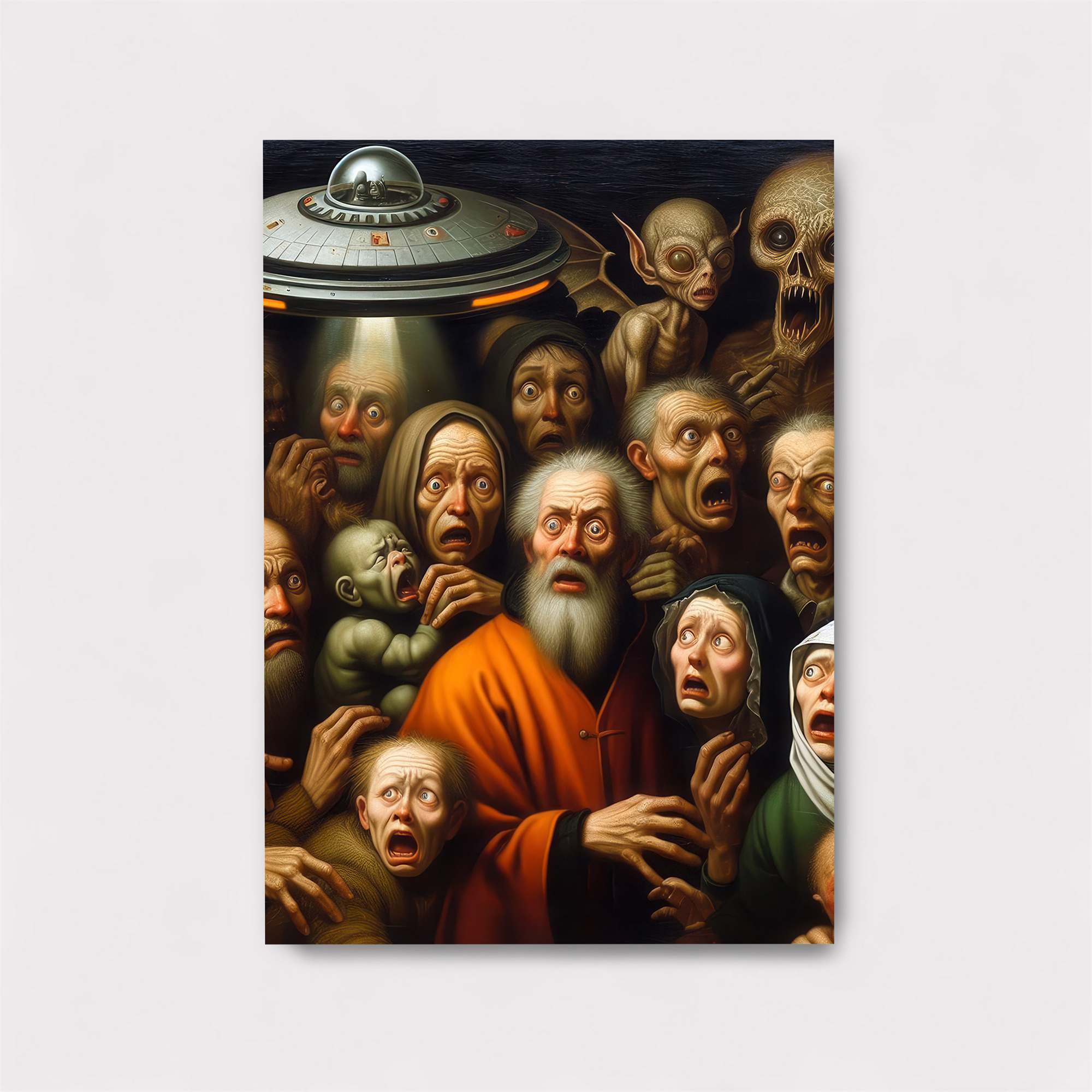 Alien Apocalypse Safe Wall Magnetic / M