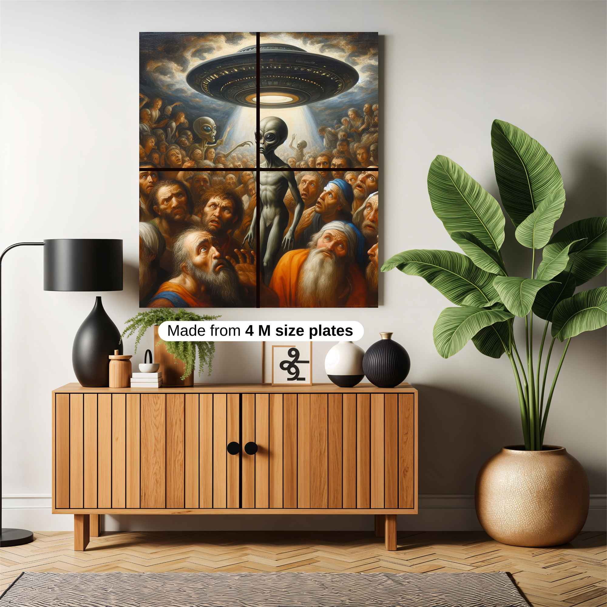 Alien Ascension Safe Wall Magnetic / M